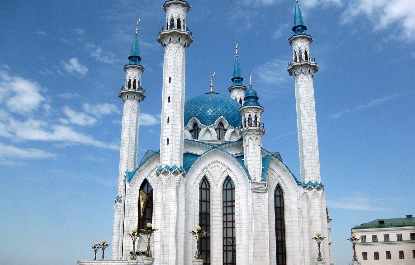 1332x850 Wallpaper Mosque, Kazan, The Kul Sharif Mosque Image For Desktop, Section город
