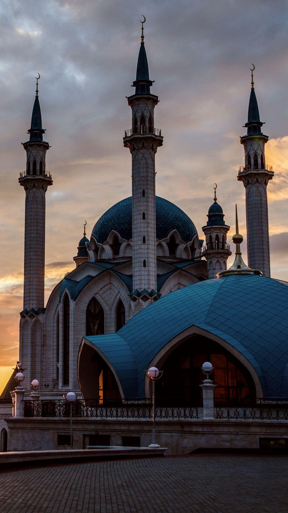 938x1668 Download Wallpaper 938x1668 Mosque, Kazan, Tatarstan, Sunset Iphone 8 7 6s 6 For Parallax HD Background