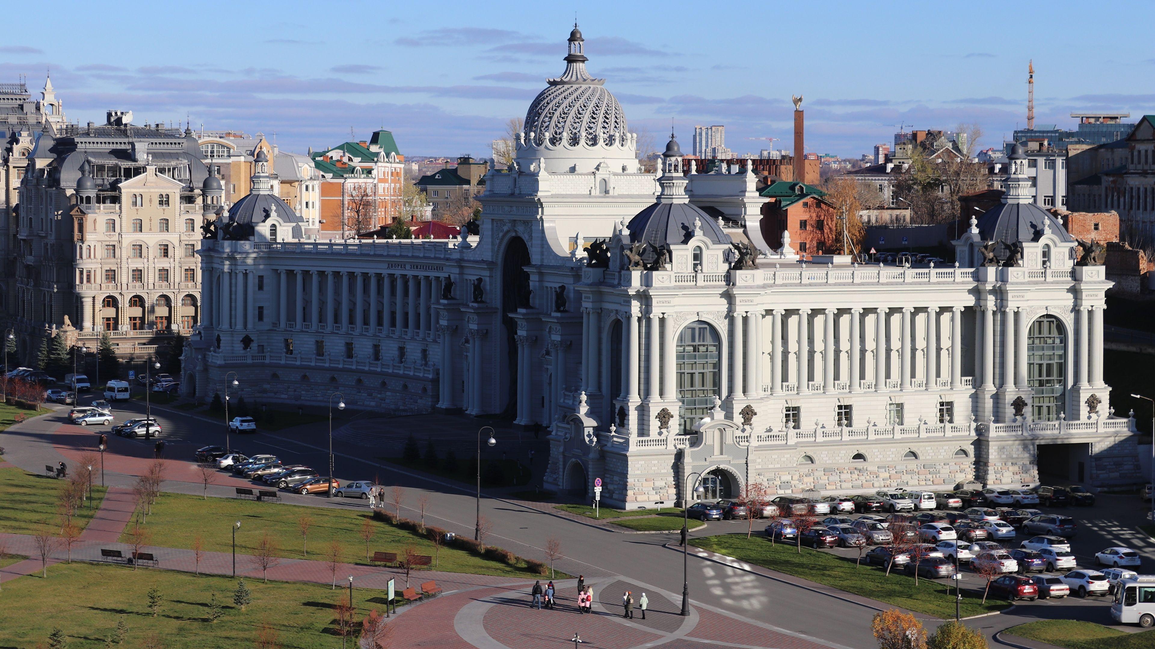 3840x2160 Photo Russia Kazan, Tatarstan Cities Houses 3840x2160