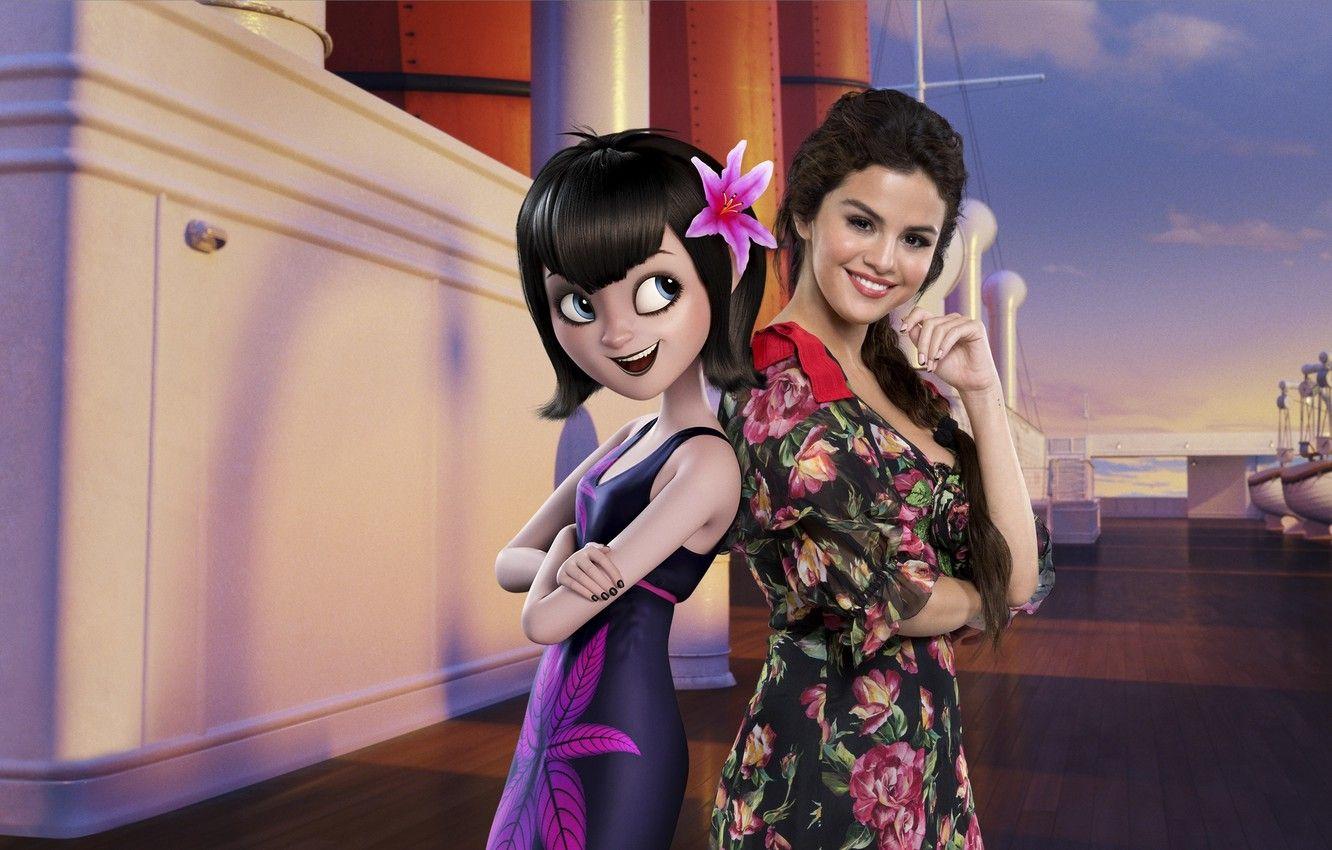 1332x850 Wallpaper Selena Gomez, Mavis, Selena Gomez, Hotel Transylvania 3: Summer Vacation, Monsters on vacation 3 : the Sea is calling, Mavis image for desktop, section фильмы