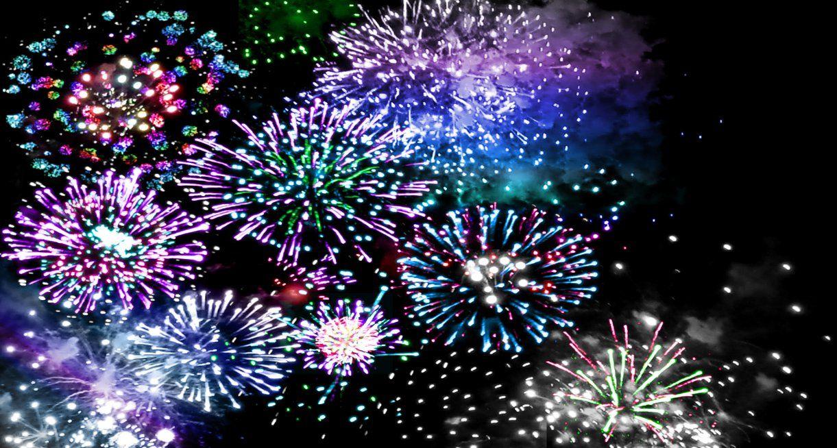 1221x654 4th of July Fireworks Wallpaper