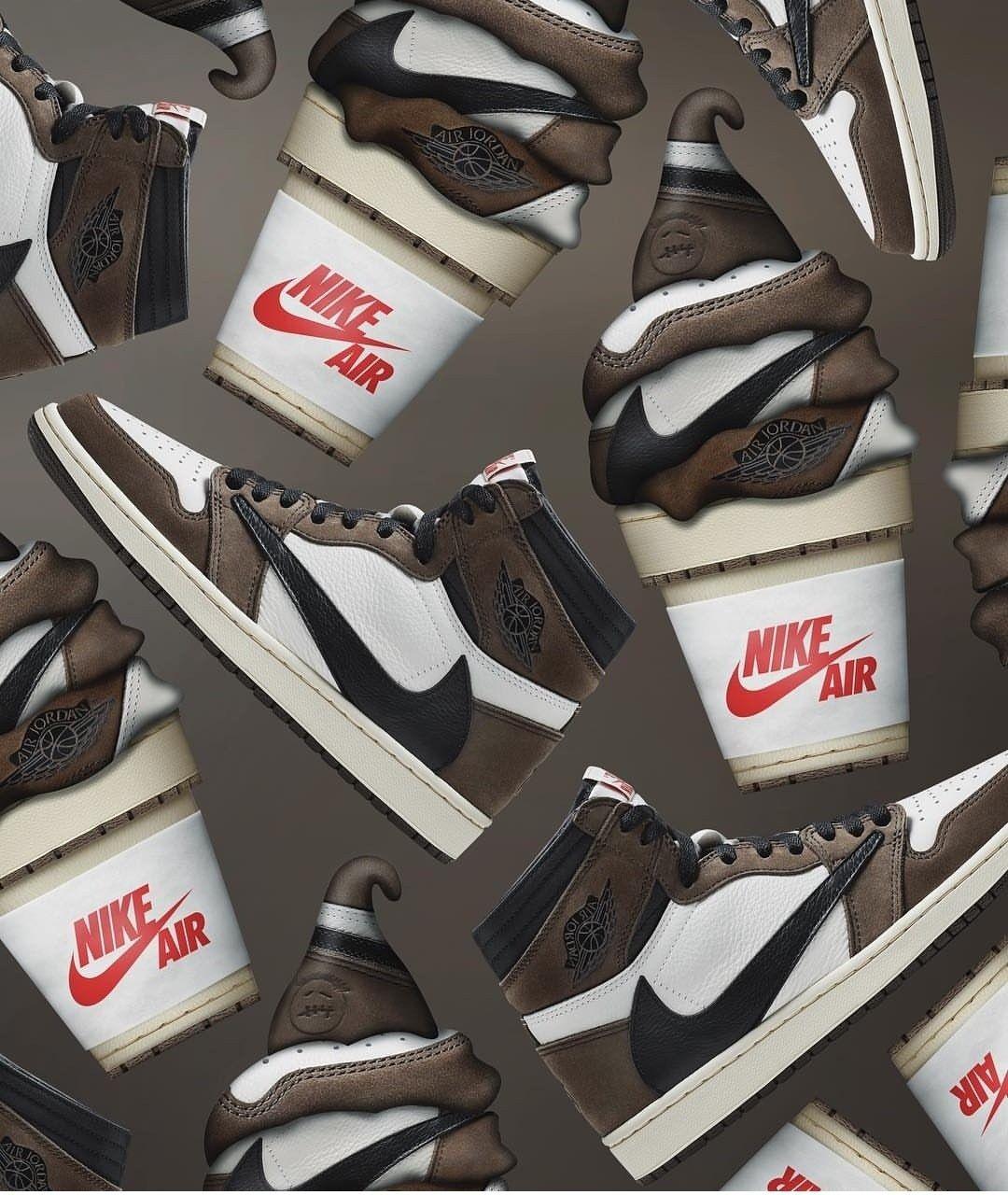1080x1280 Did these make you hungry?. Shoes wallpaper, Cool nike shoes, Travis scott shoes