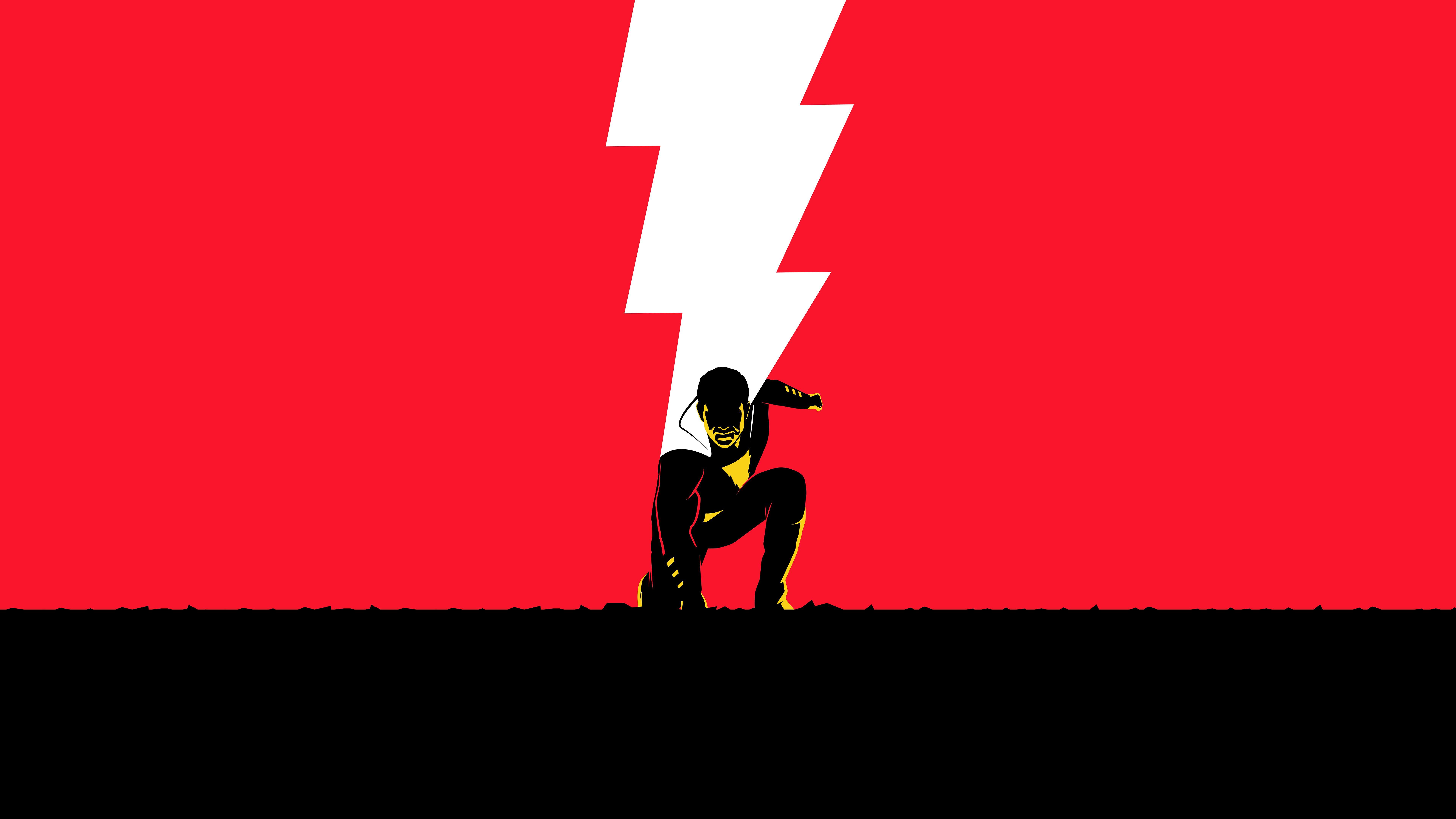 7680x4320 Shazam 2019 Movie Minimalist 8K Wallpaper