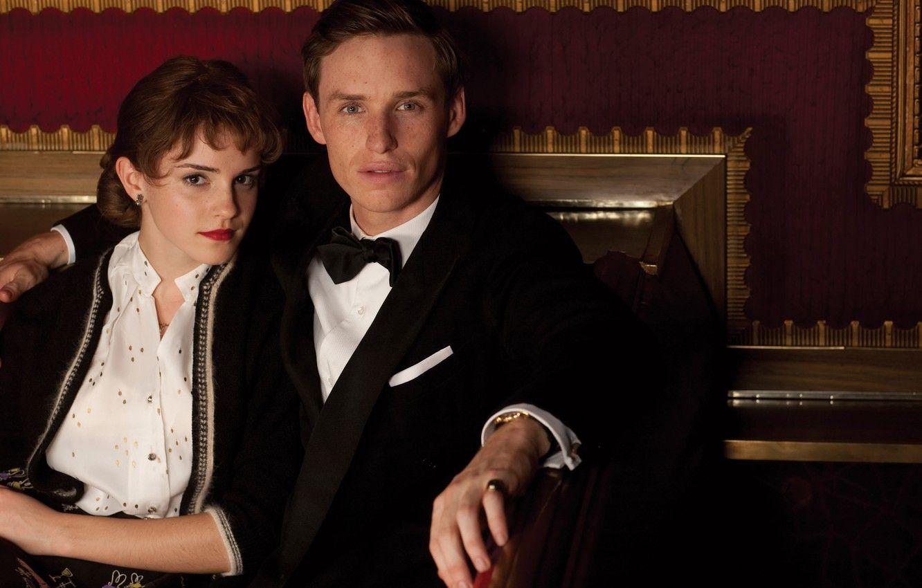 1332x850 Wallpaper Emma Watson, Eddie Redmayne, My Week with Marilyn, 7 days and nights with Marilyn image for desktop, section фильмы