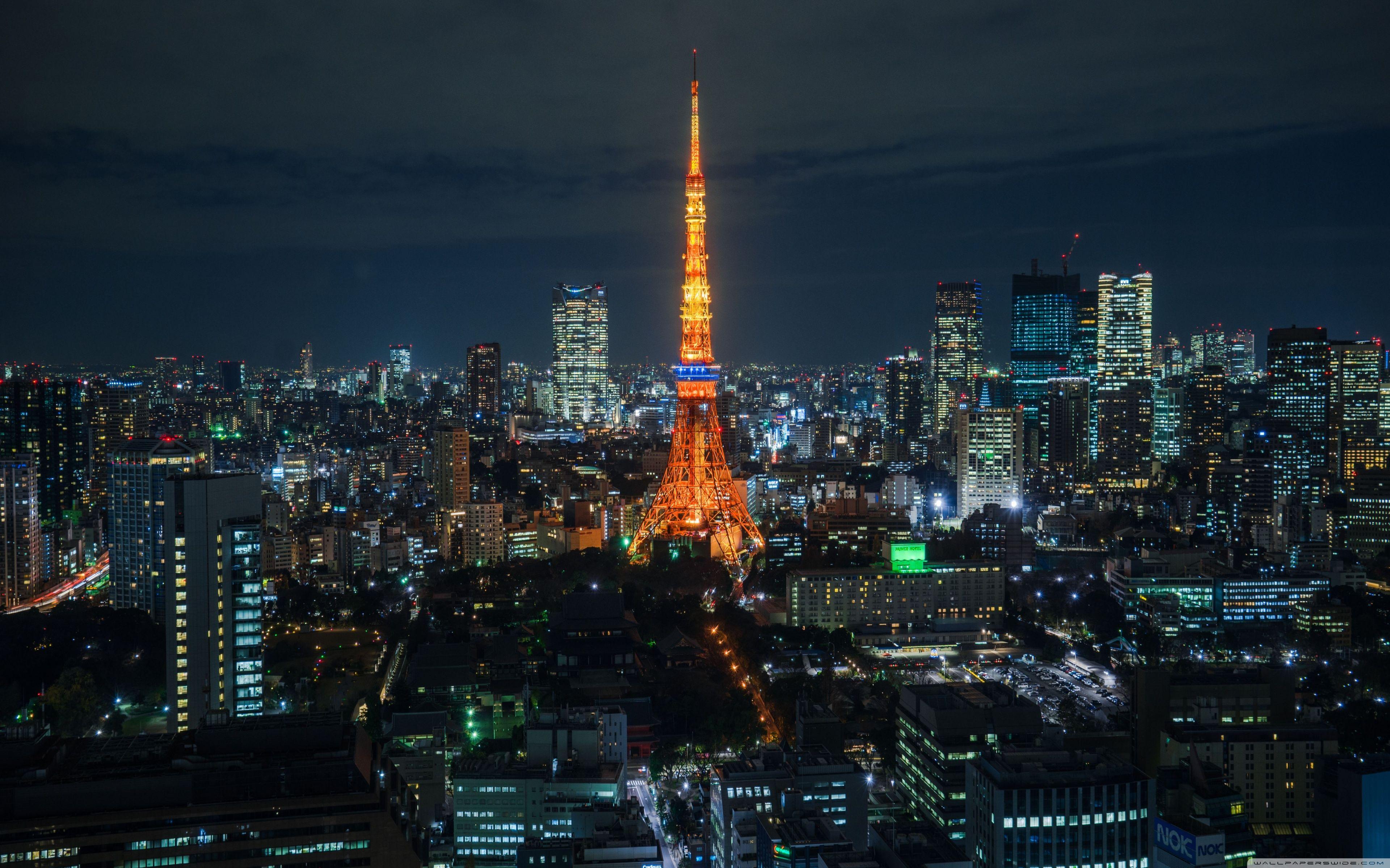 3840x2400 Hd Tokyo Wallpaper