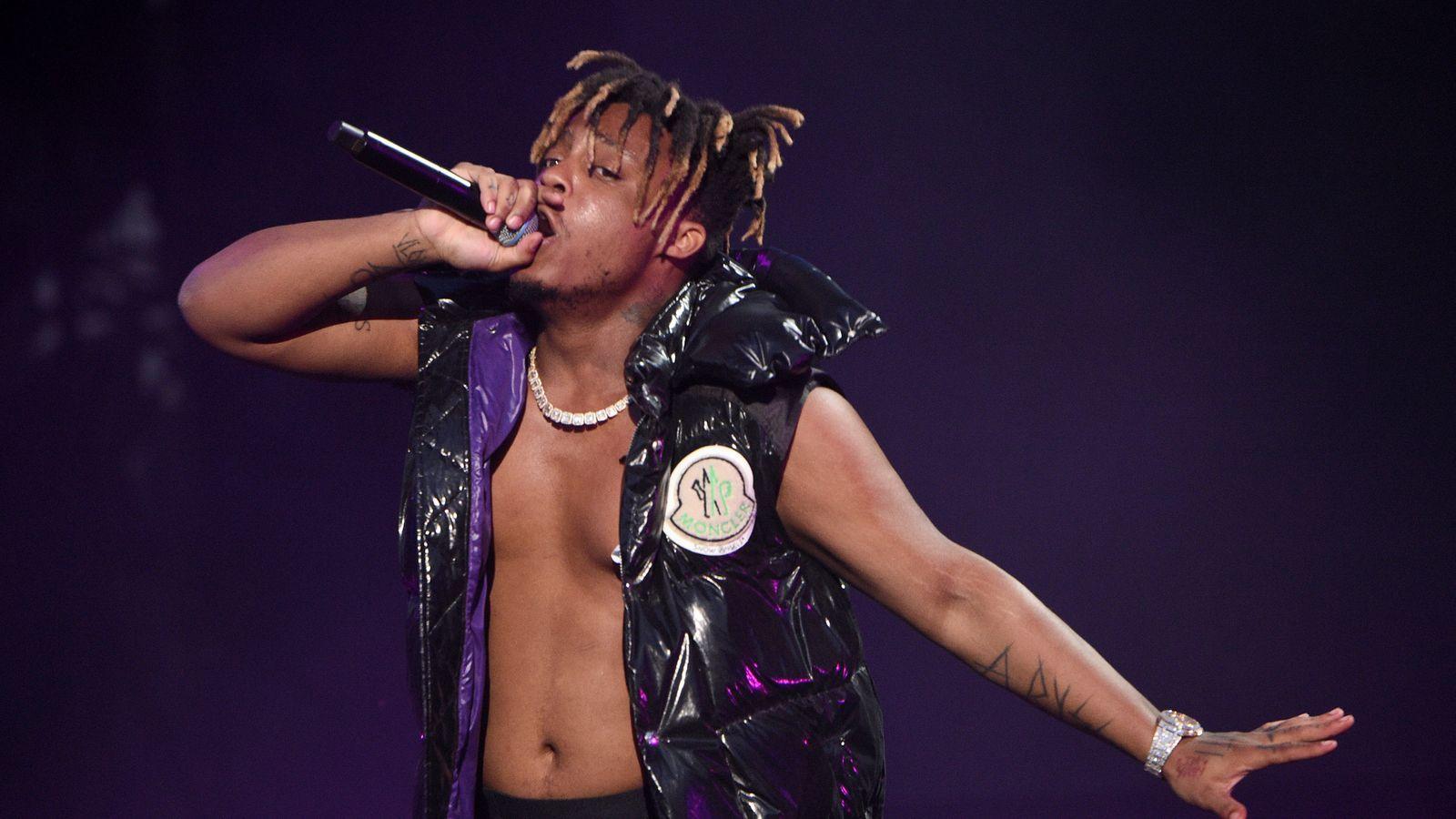 1600x900 Juice Wrld: 'Insanely talented' rapper dies 'after suffering seizure at airport'. Ents & Arts News