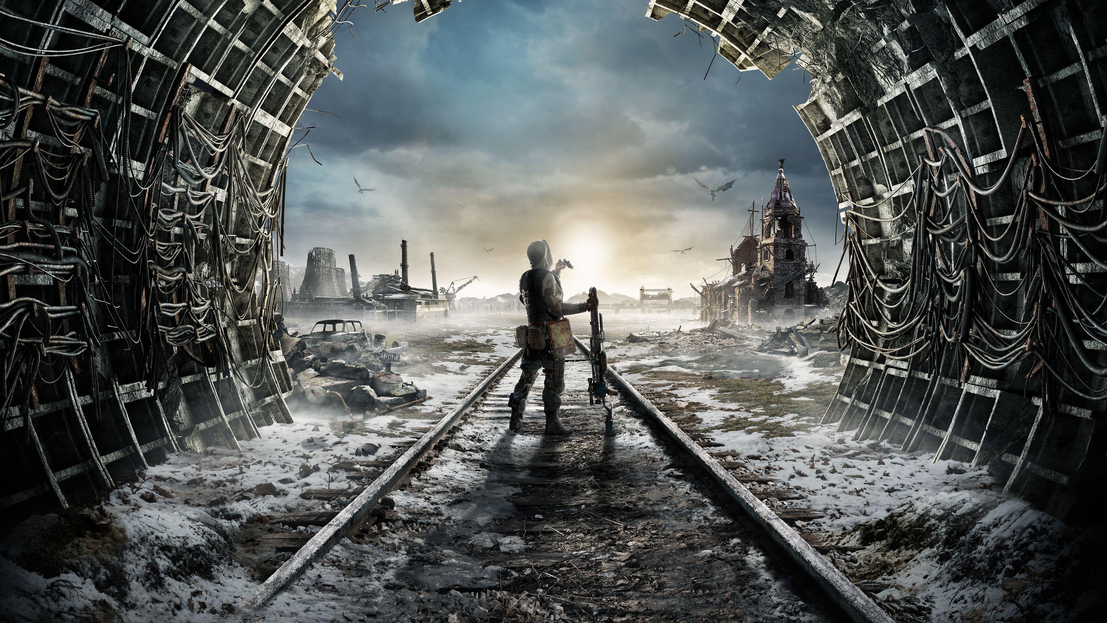 Обои 4k metro exodus