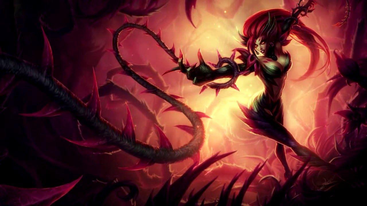1280x720 Wallpaper Engine League of Legends: Zyra