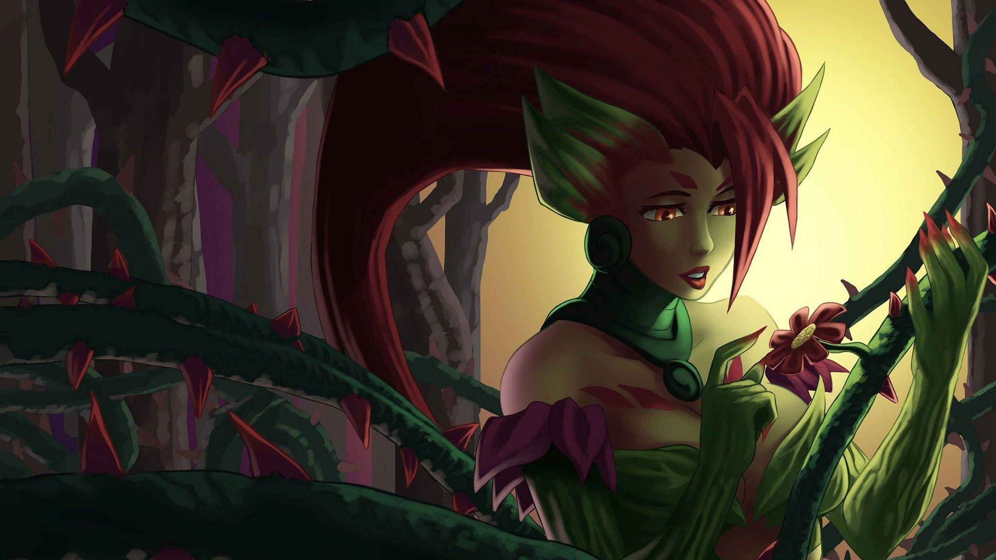 2048x1152 Download 2048x1152 Zyra of Legends wallpaper