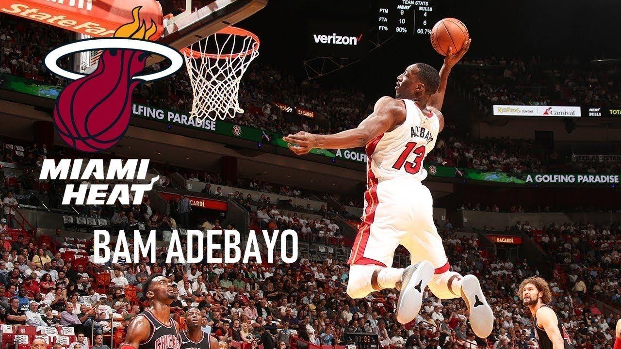 1280x720 BAM BAM ADEBAYO DUNKERMAN NASTY DUNKS AND ALLEY OOPS MIAMI HEAT 2018 19