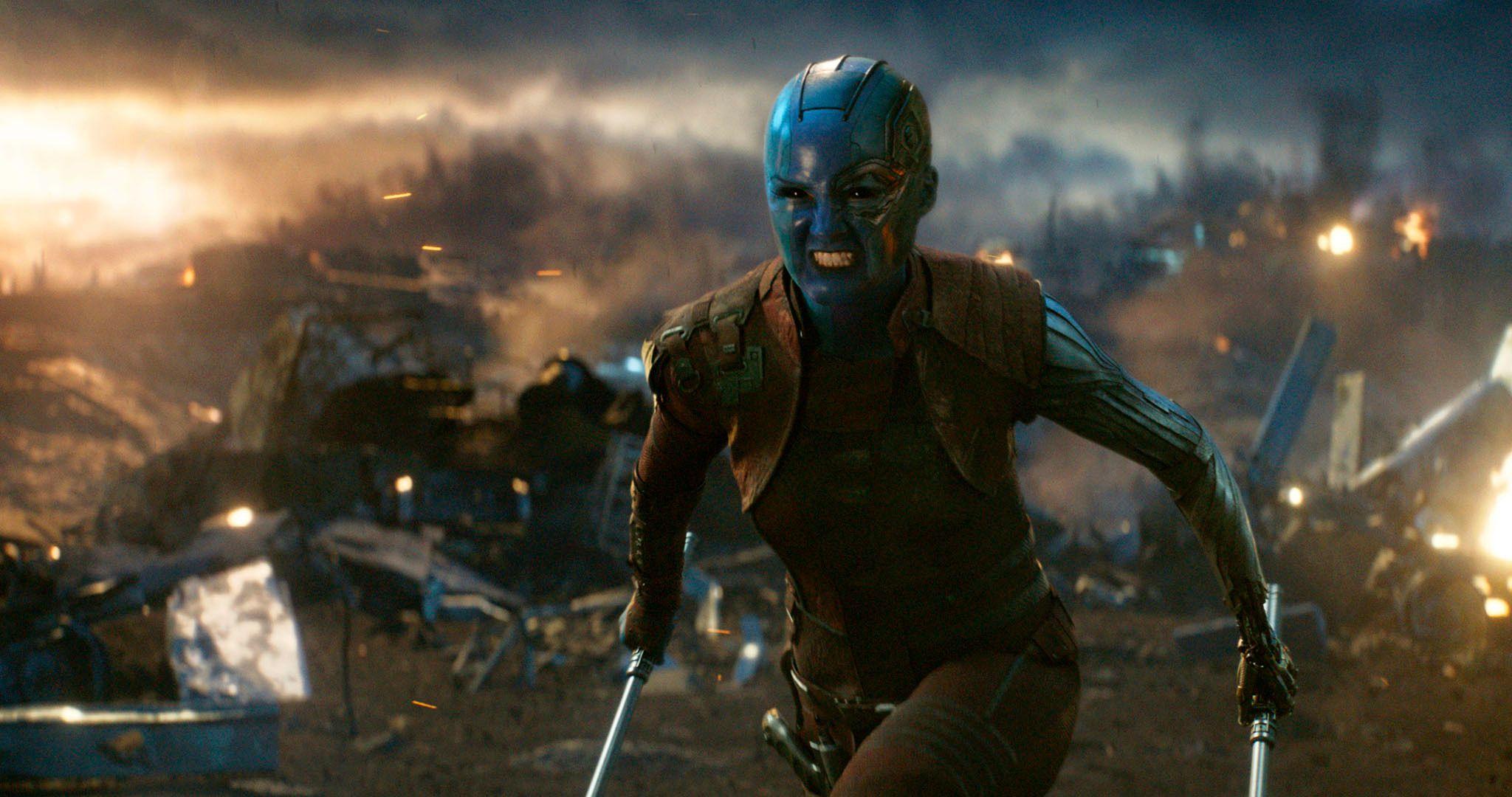 2048x1080 Karen Gillan Was Rejected For Marvel Villain Nebula Role But Later Got The Part After A Lister Refused To Shave Her Hair