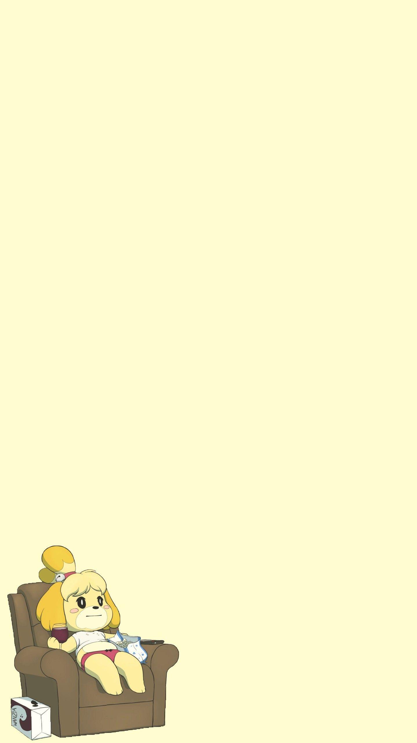 1440x2560 Isabelle Animal Crossing Wallpaper