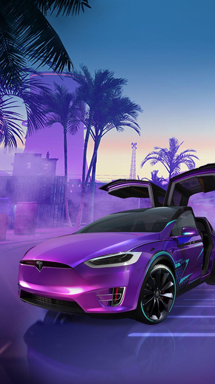 750x1334 Tesla China up the energetic wallpaper, and charge your everyday adventure！