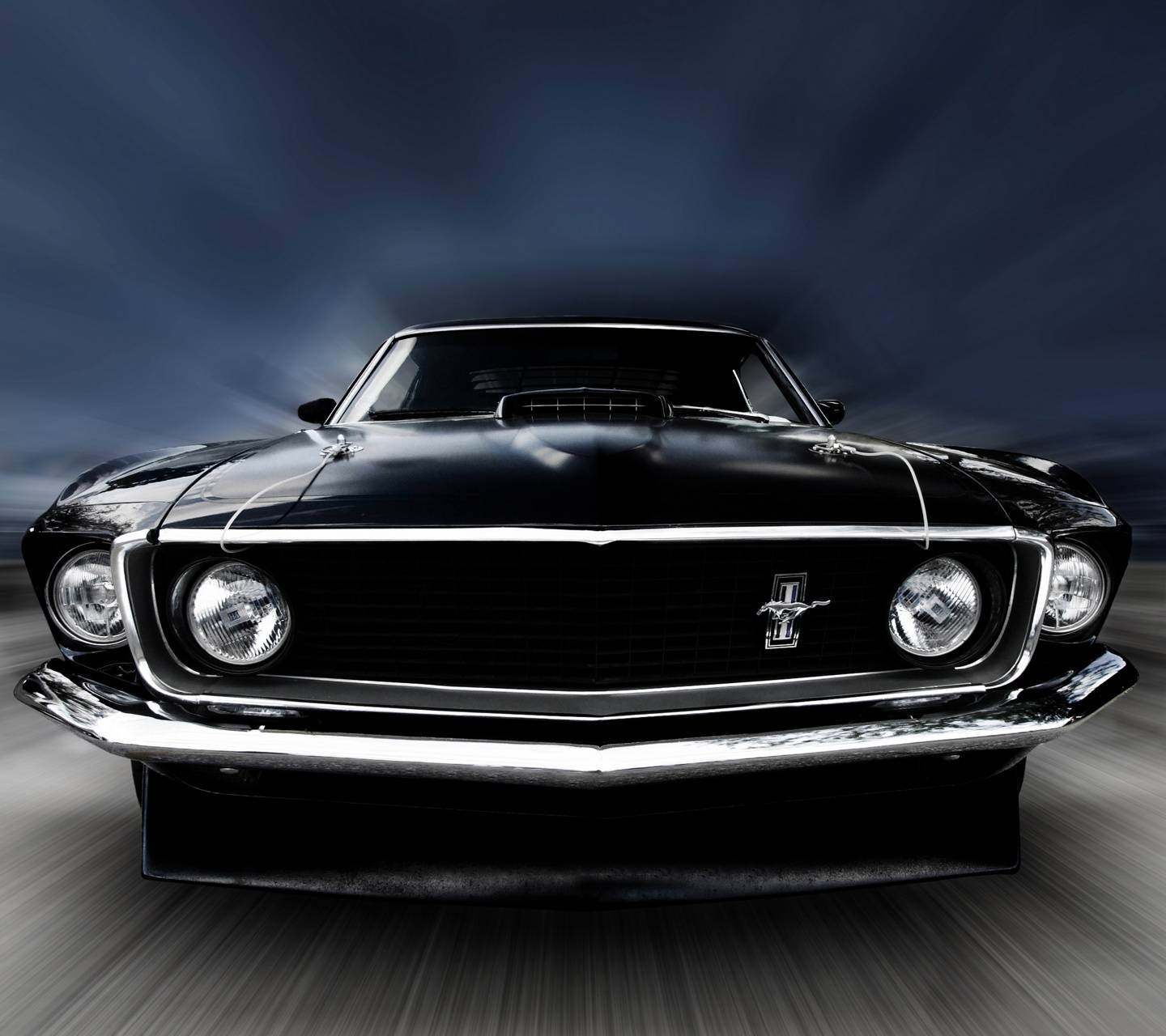1440x1280 Ford Mustang Mach 1 wallpaper