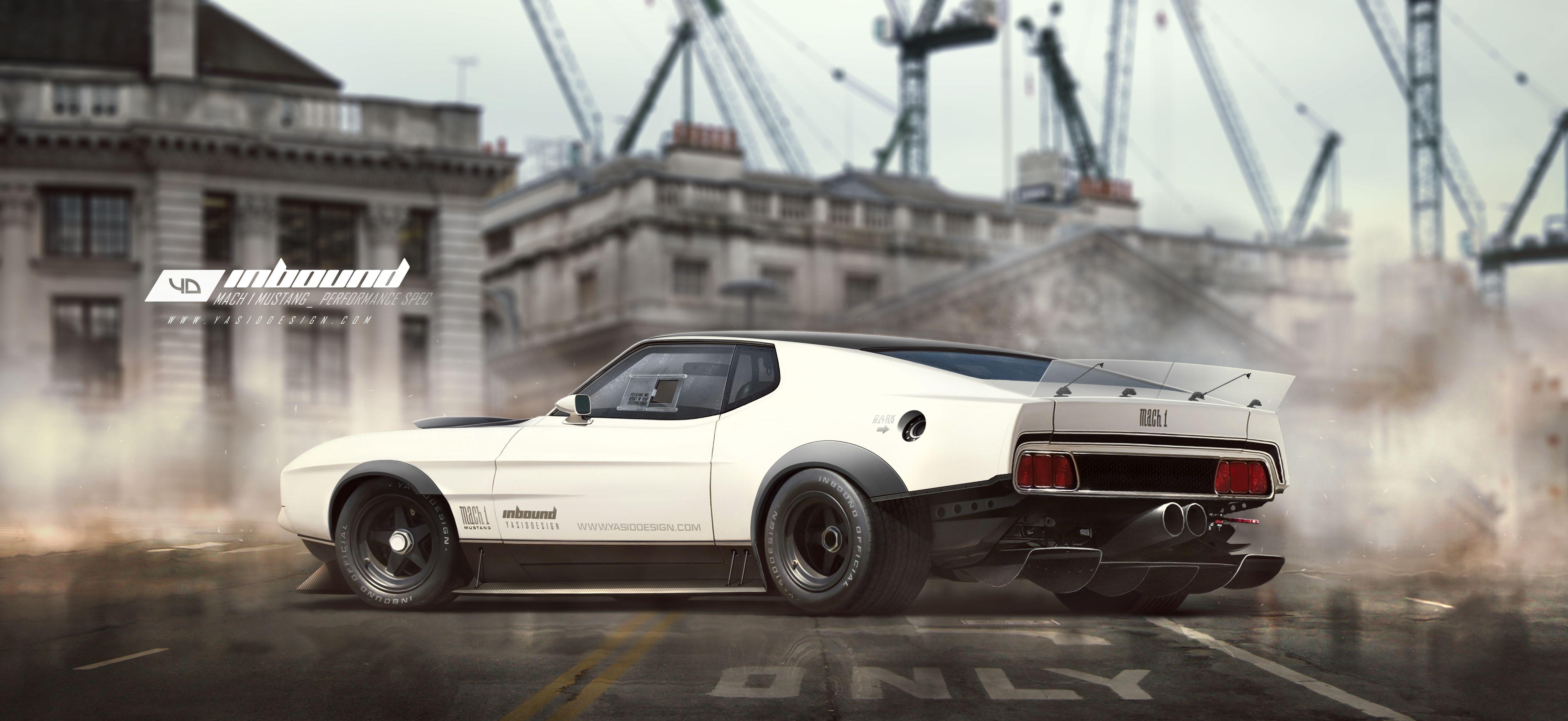 5000x2301 I am bored. So here's another wallpaper for you guys. Mustang Mach1 from my Inbound Series