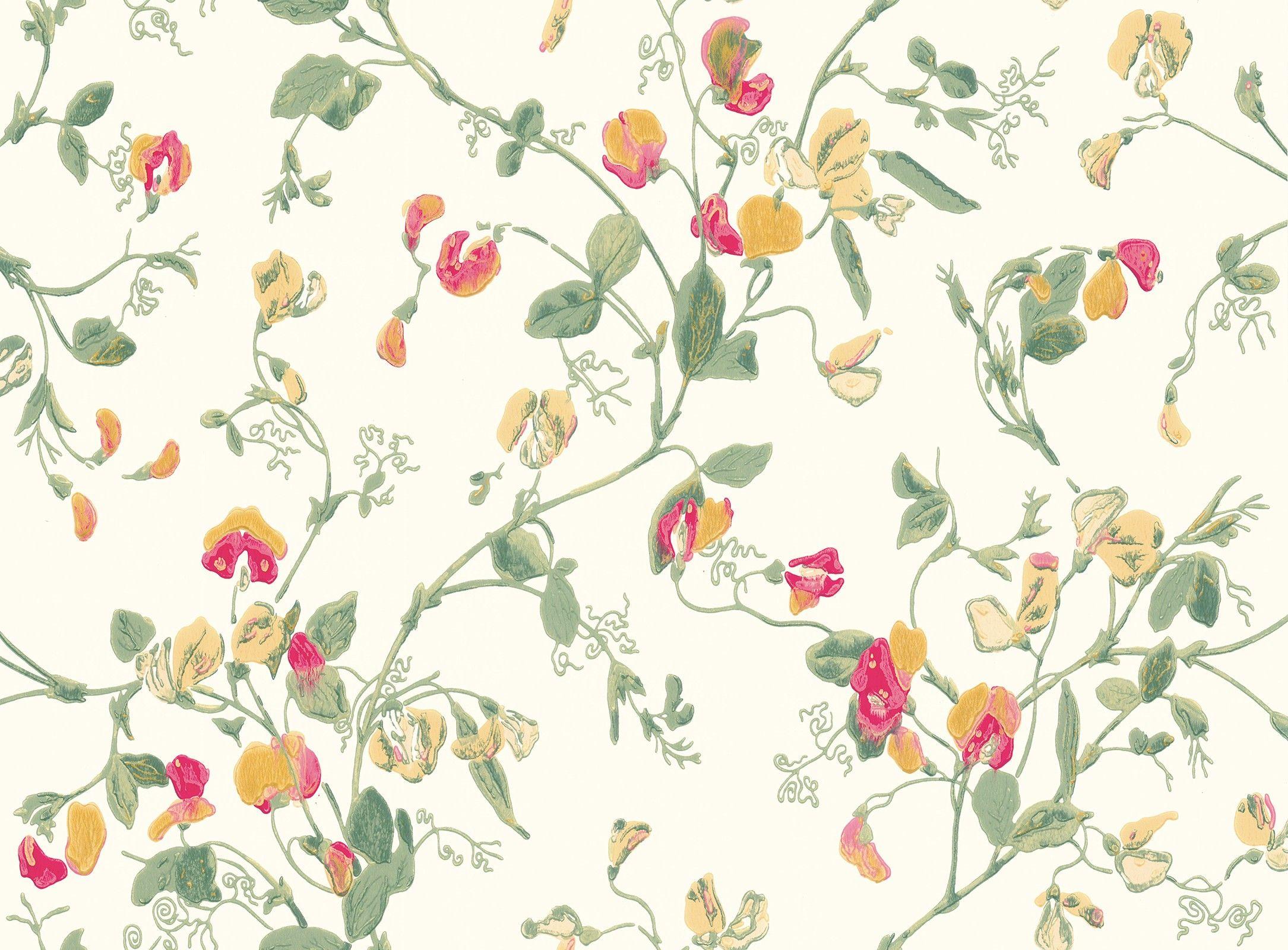 2169x1600 Cole & Son Sweet Pea 100 6027 Wallpaper