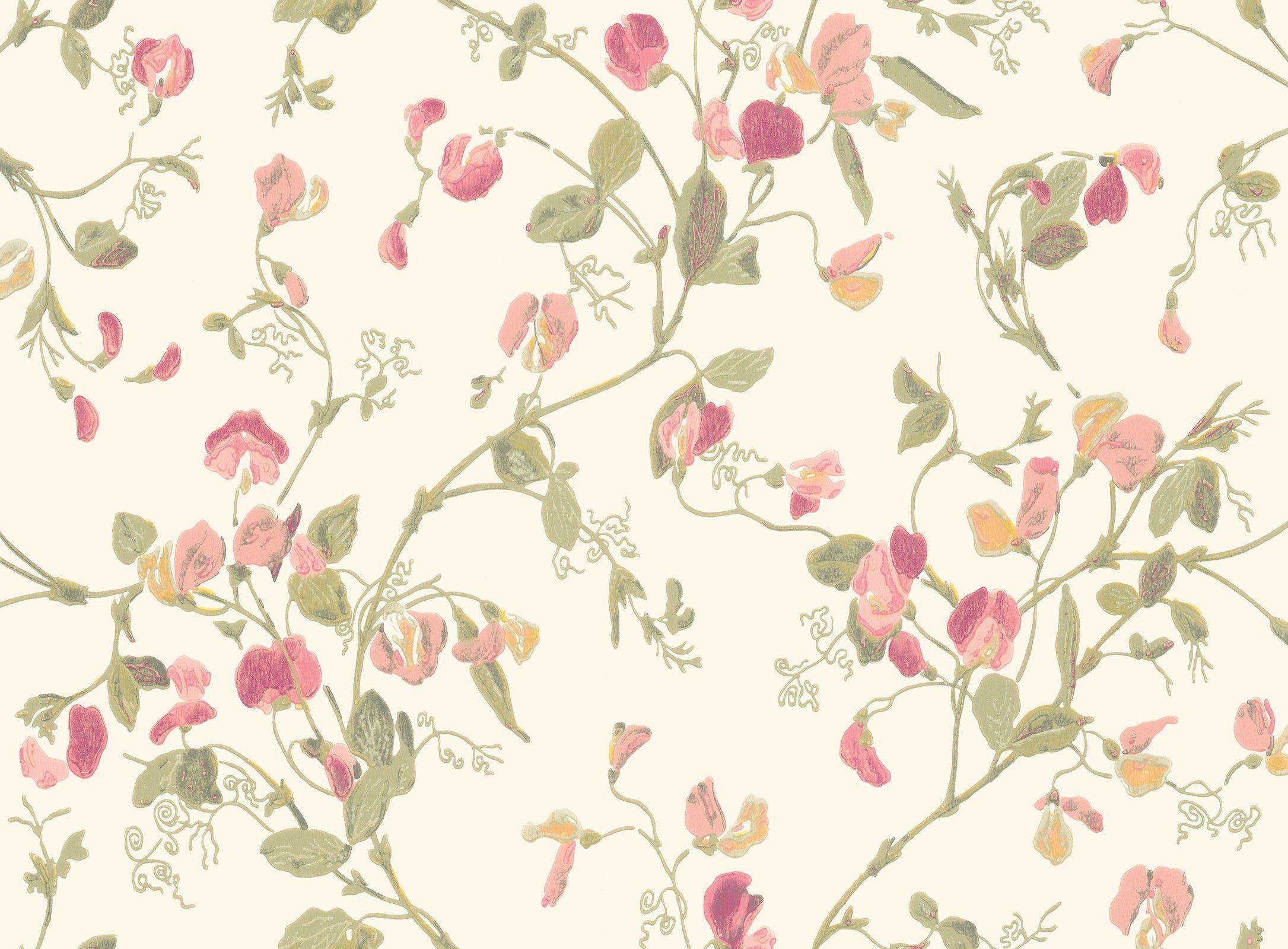 2171x1600 Cole & Son Sweet Pea 100 6028 Wallpaper