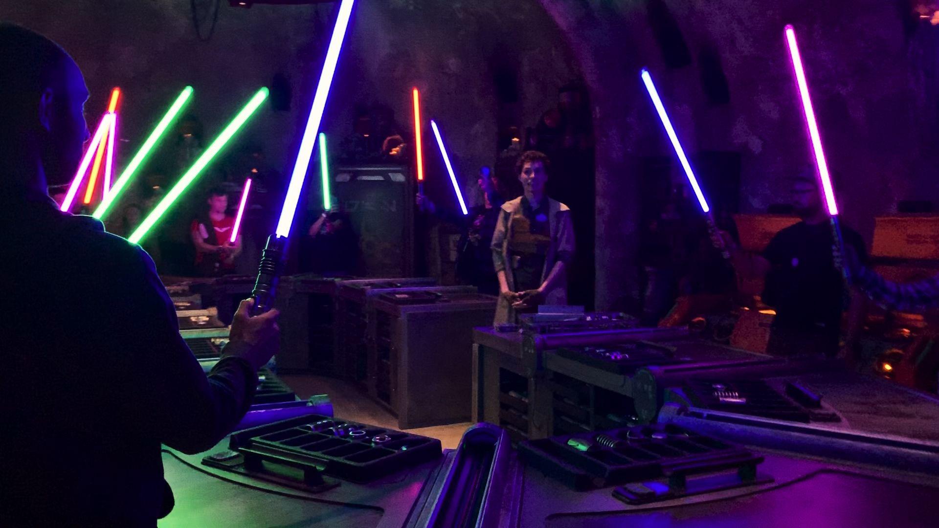 1920x1080 Video: I Built A Lightsaber At 'Galaxy's Edge' And It Was A Religious Experience