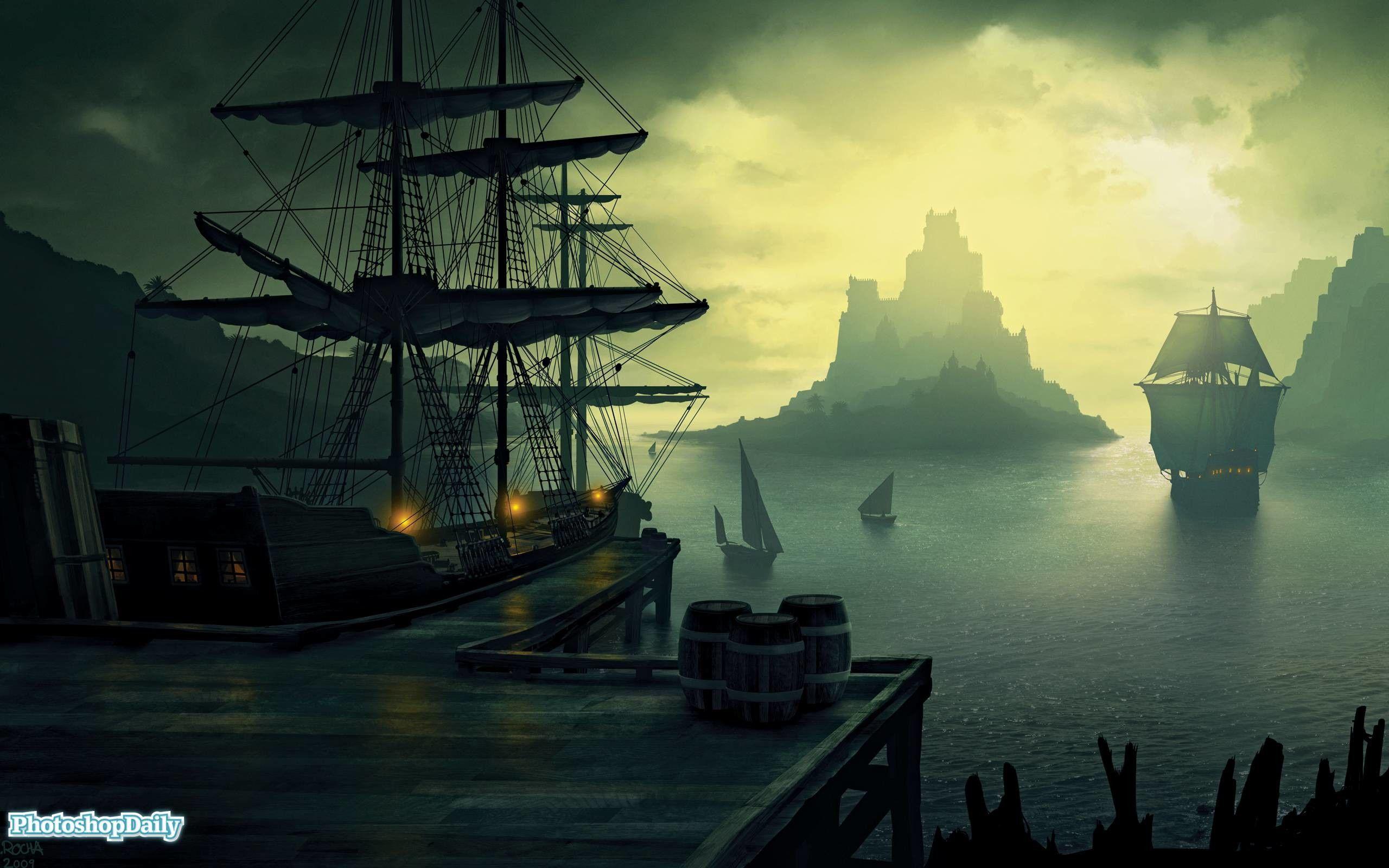 2560x1600 Pirates Background