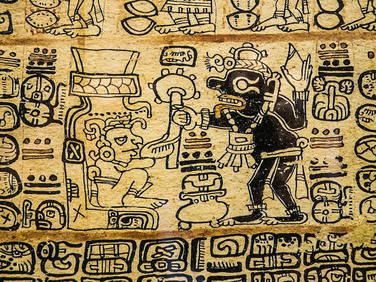1280x960 Fullscreen Mexican Aztec Calligraphy Wallpaper : Aztec Wallpaper