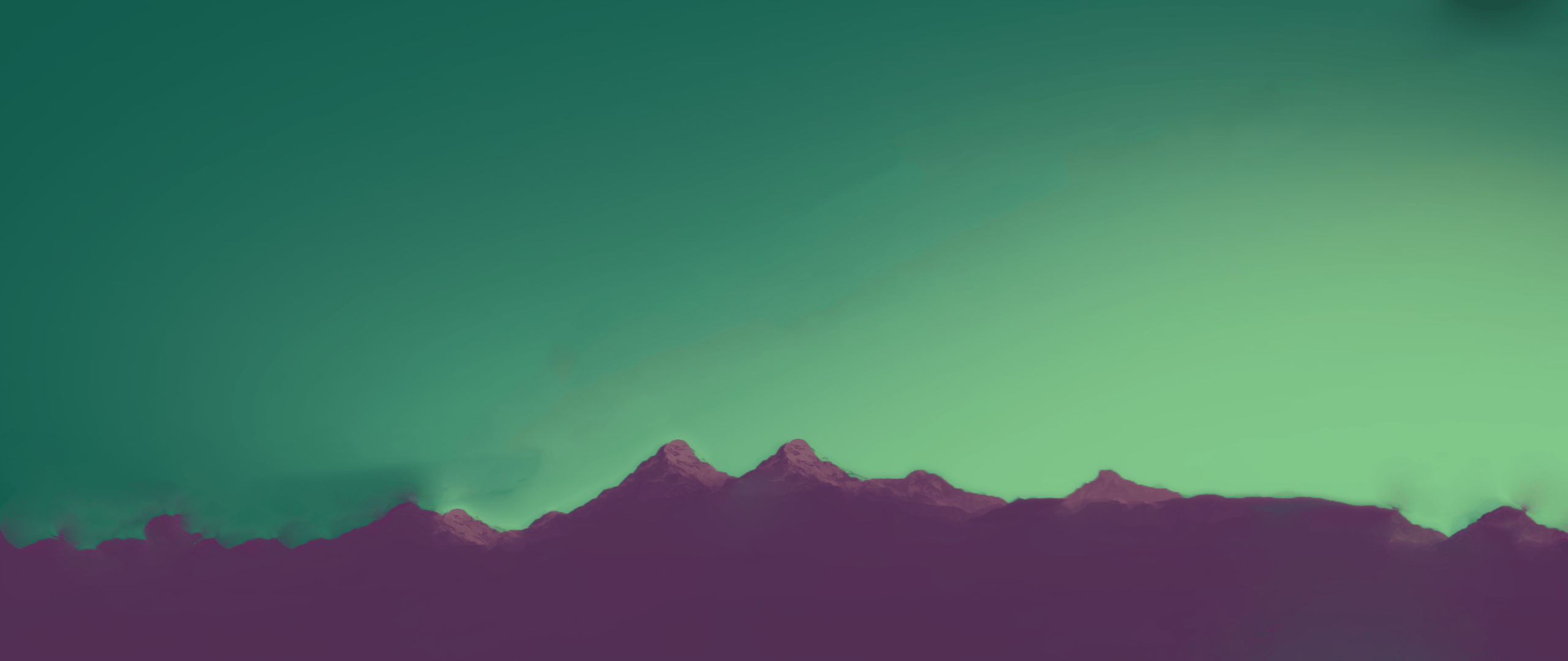 2560x1080 #cyan, #pink, #mountains wallpaper. Mocah.org HD Desktop Wallpaper