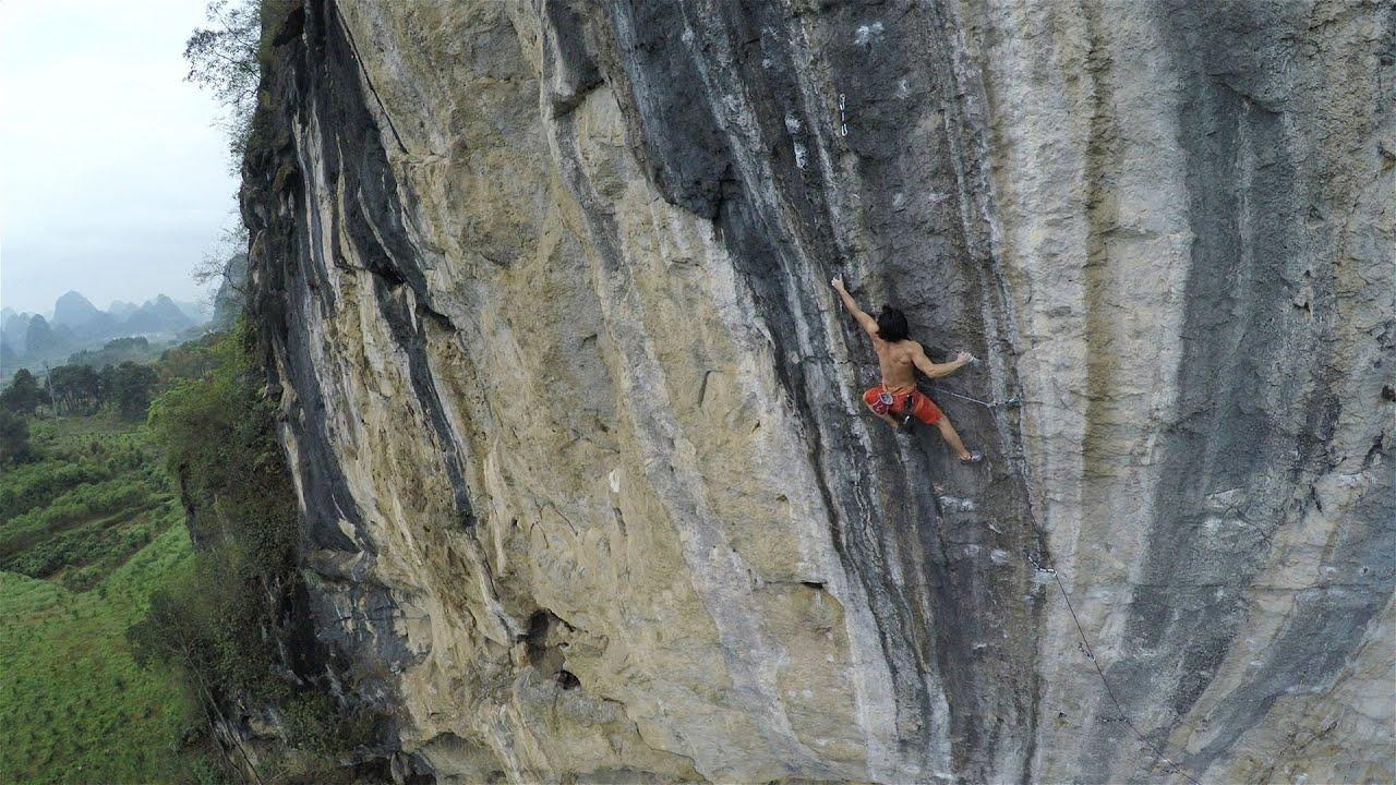 1280x720 GoPro: Rock Climbing China's White Mountain With Abond