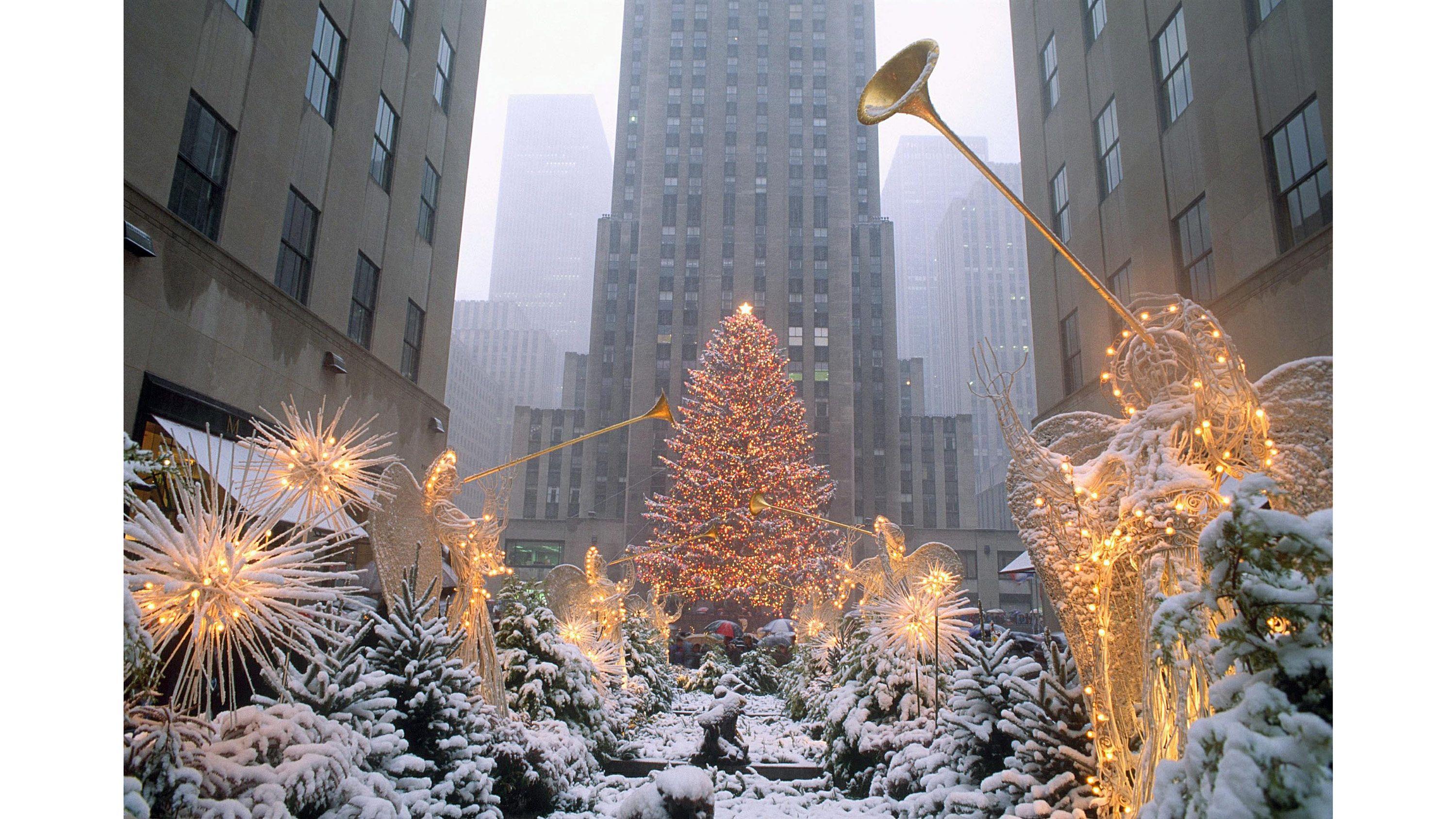 Rockefeller Christmas Tree Wallpapers Top Free Rockefeller Christmas