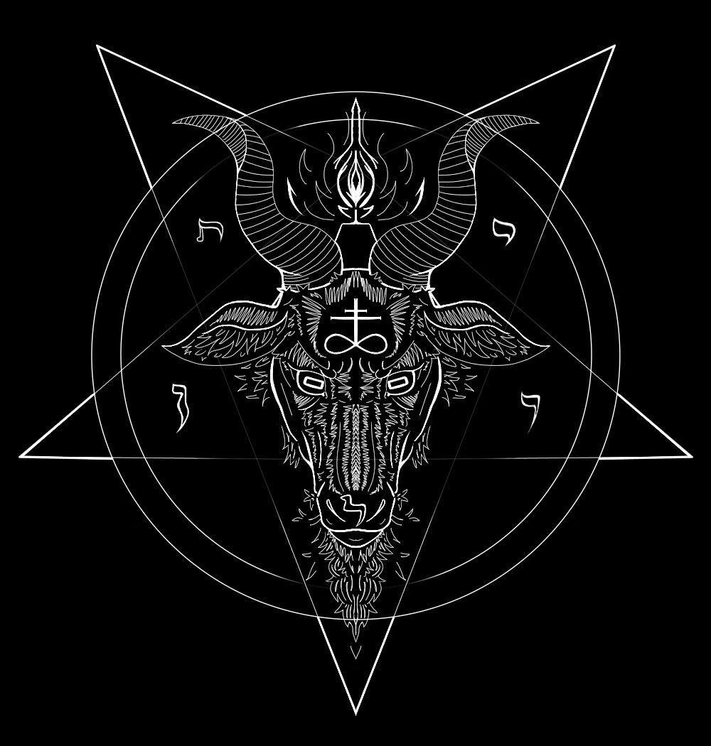 1000x1050 Baphomet Phone Wallpaper