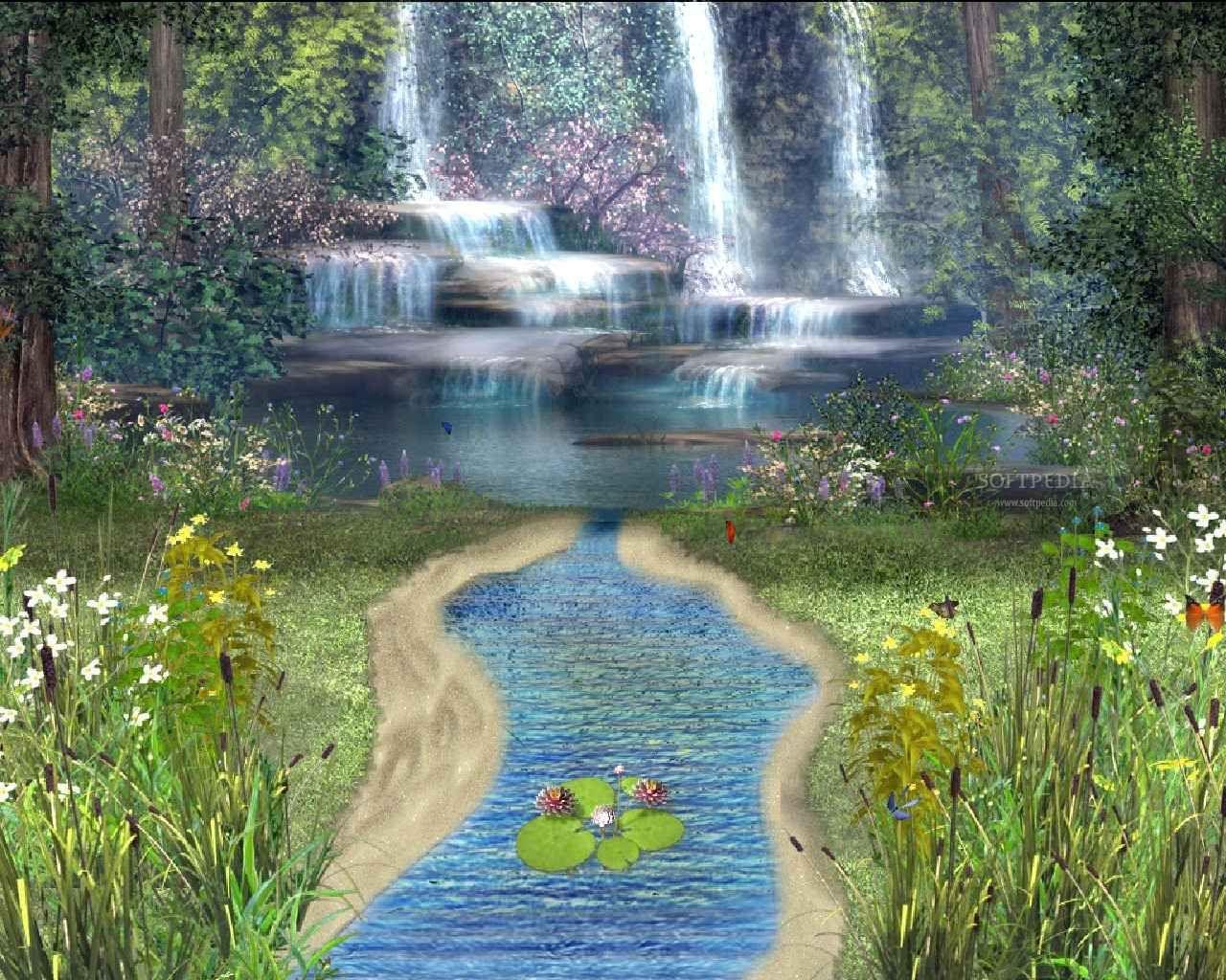 1280x1024 Spring Forest Screensaver Screenshots. Spring forest, Spring screensavers, Spring wallpaper