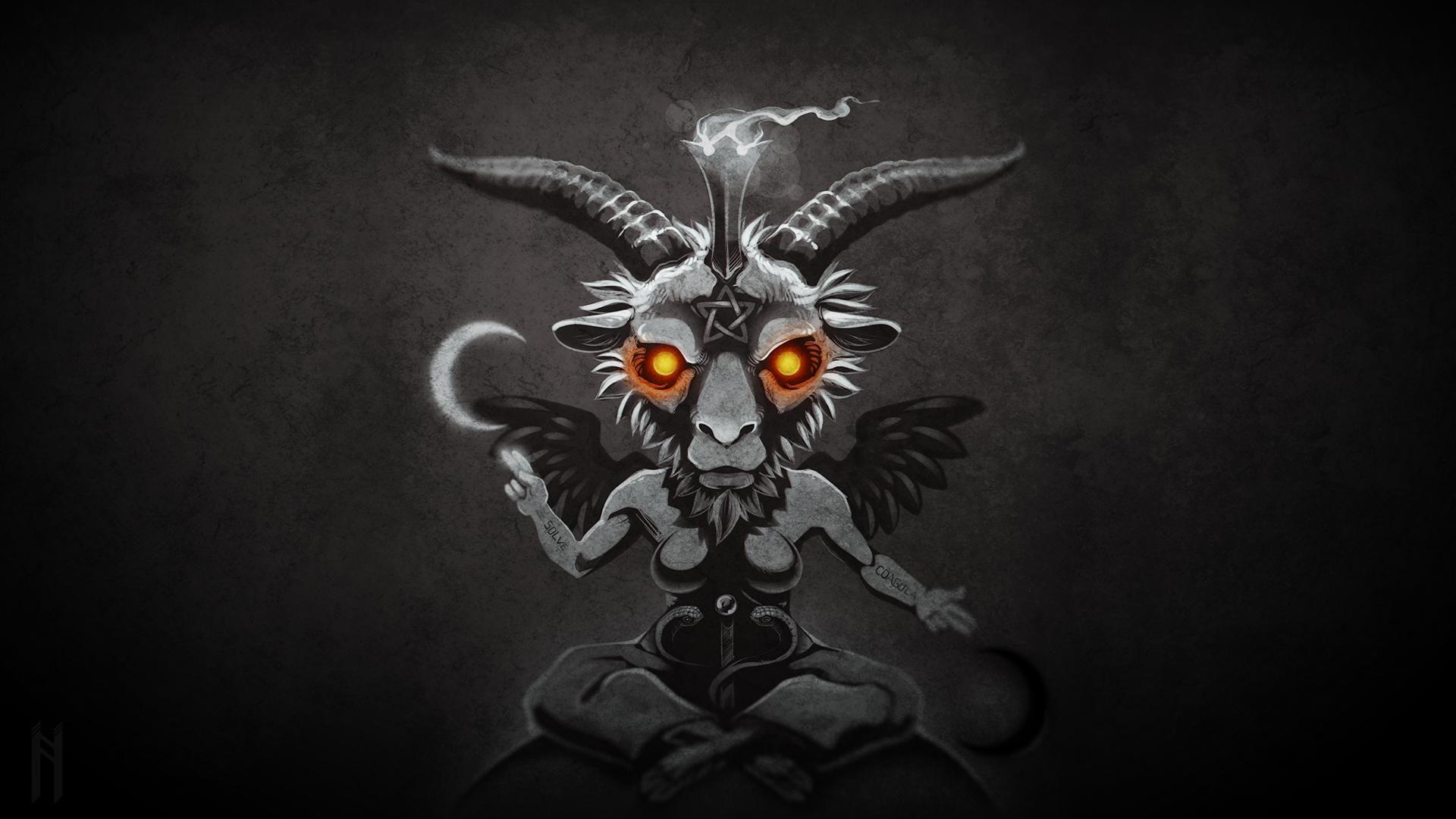 1920x1080 Baphomet Wallpaper for Desktop