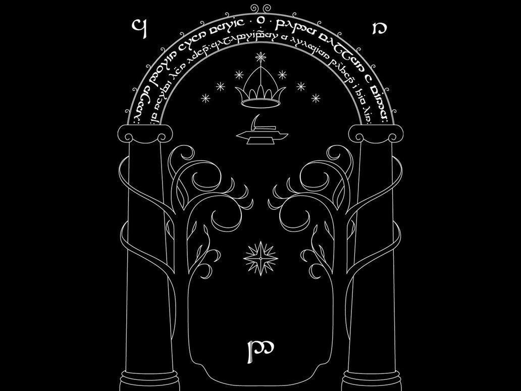 1032x774 Tree Of Gondor Wallpaper
