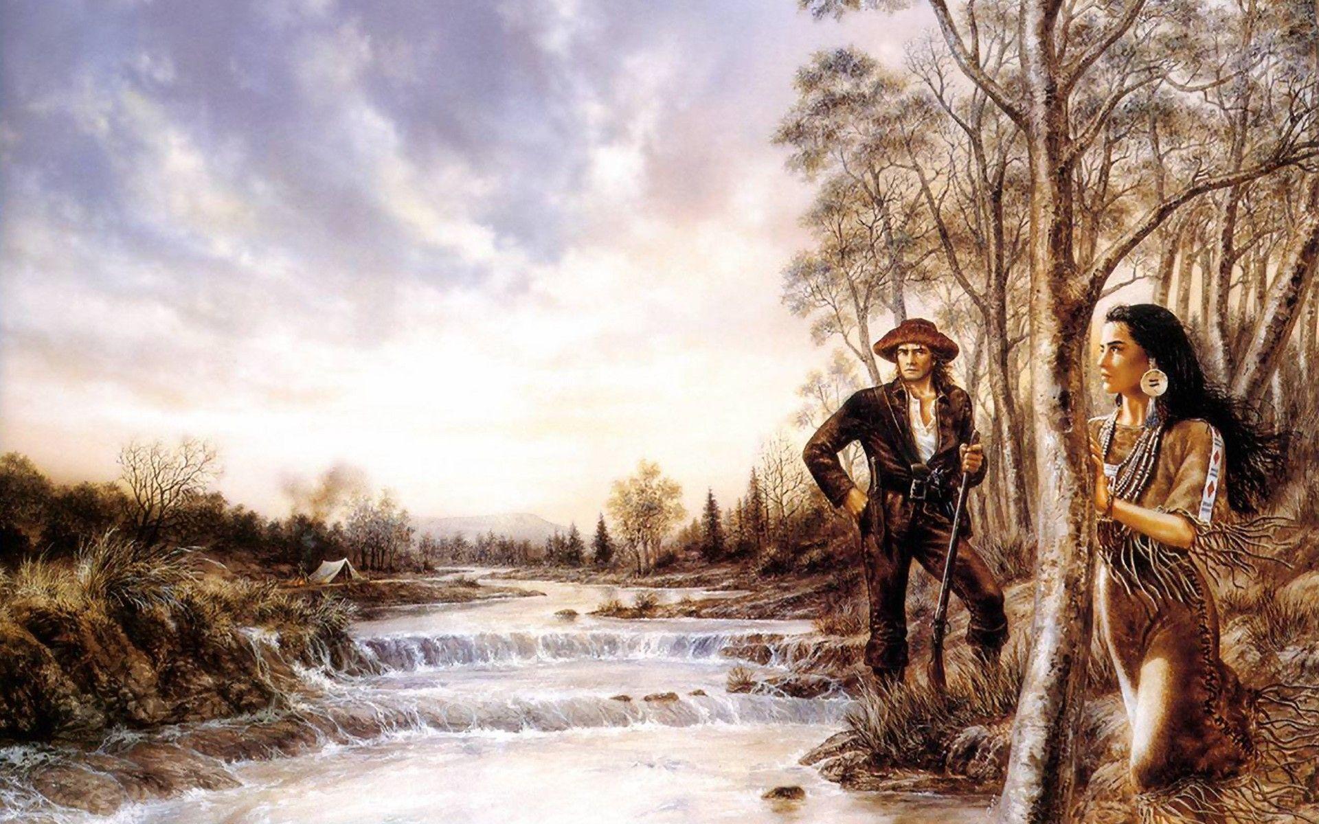 1920x1200 Artistic Native American HD Wallpaper