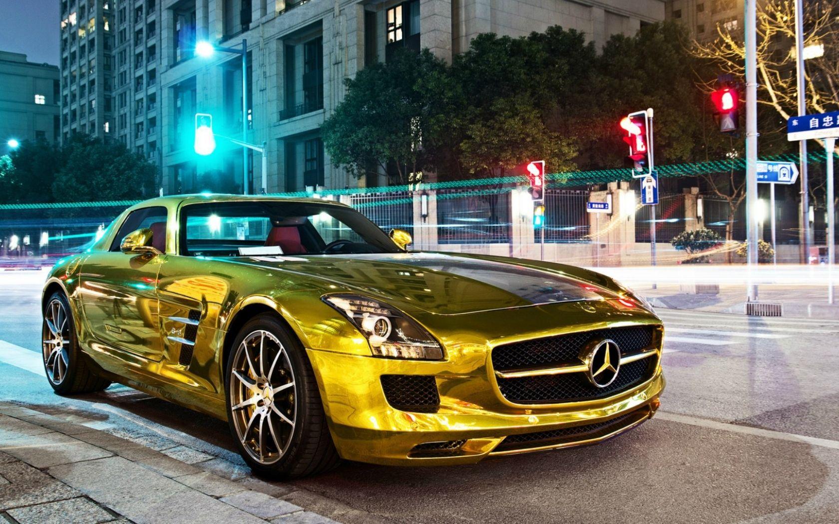 Gold Mercedes Wallpapers Top Free Gold Mercedes Backgrounds Wallpaperaccess