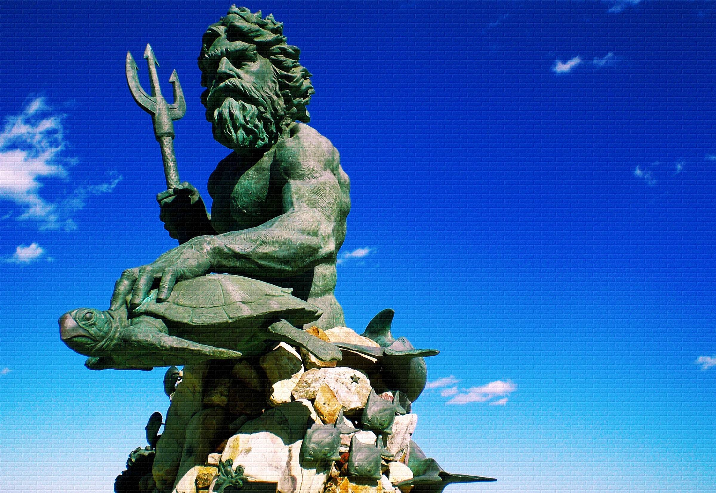 Poseidon Statue Wallpapers Top Free Poseidon Statue Backgrounds Wallpaperaccess