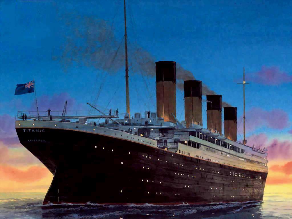 1024x768 Best hit Wallpaper area: Titanic art wallpaper HD