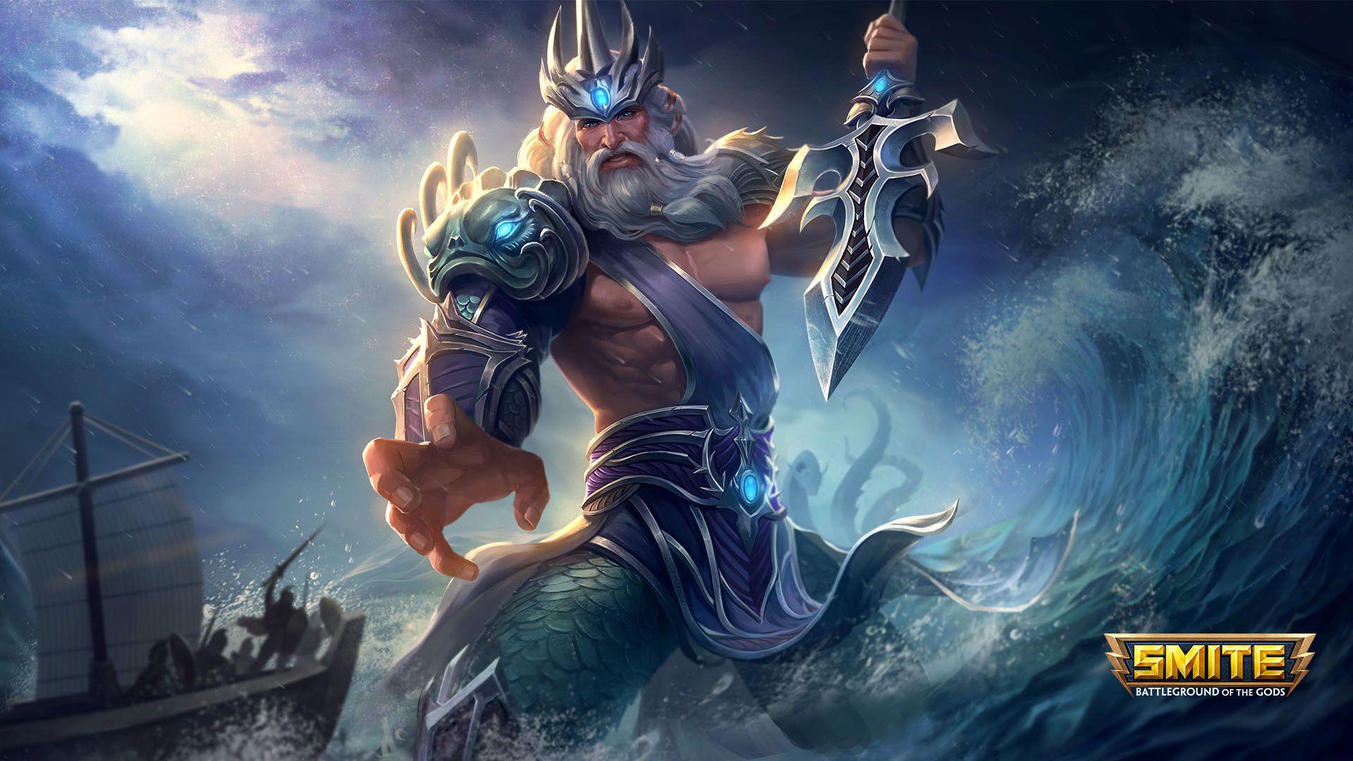 1920x1080 Poseidon Wallpaper