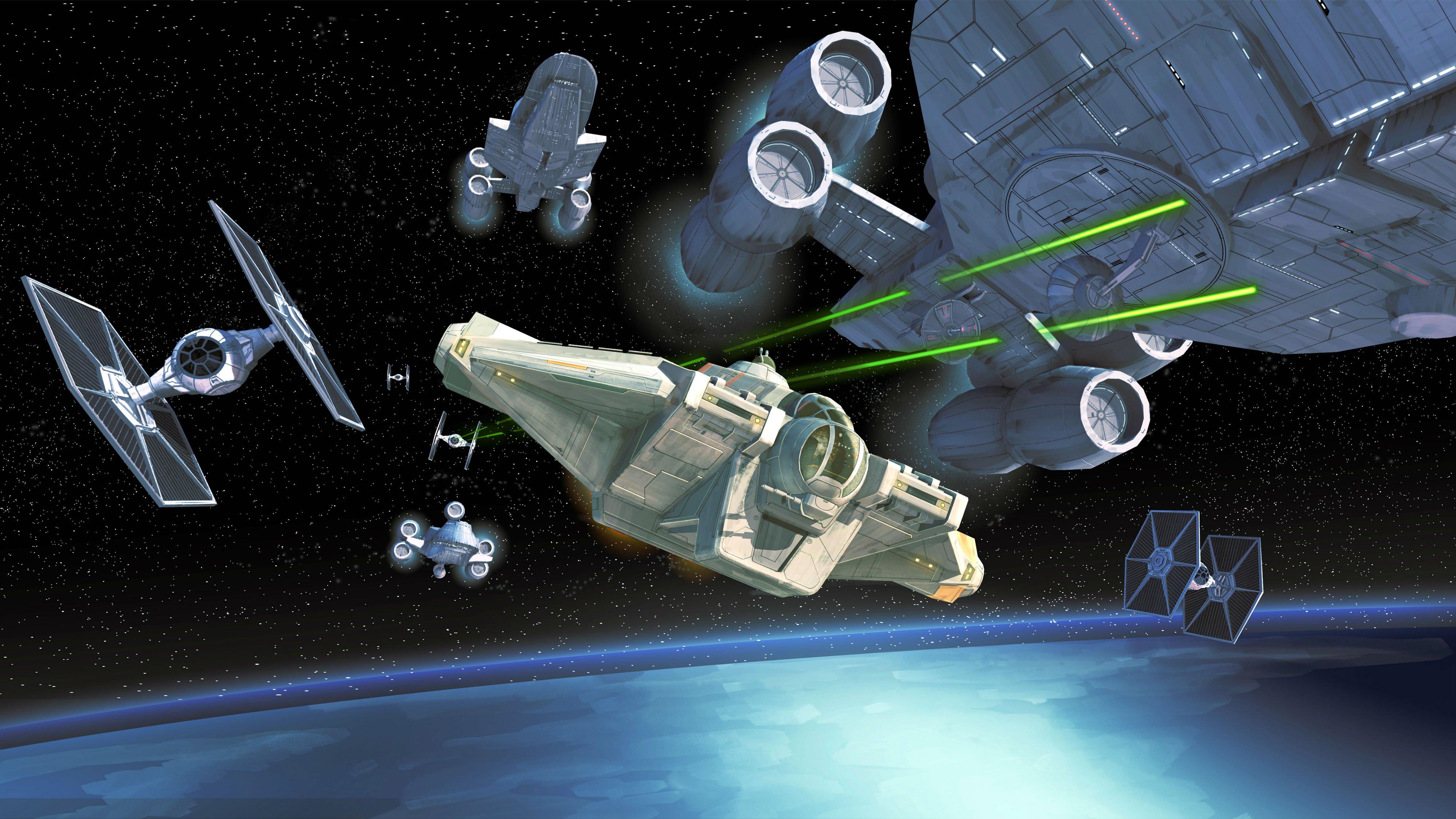 4000x2250 5MHL6W5 Animated Star Wars Wallpaper 4000x2250