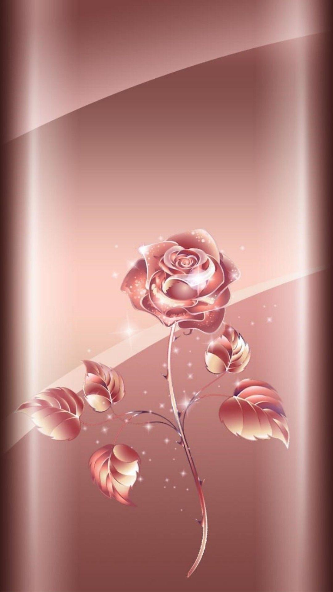 1080x1920 Gold Wallpaper Background, Rose Gold Rose Gold Wallpaper iPhone Rose Gold HD Wallpaper