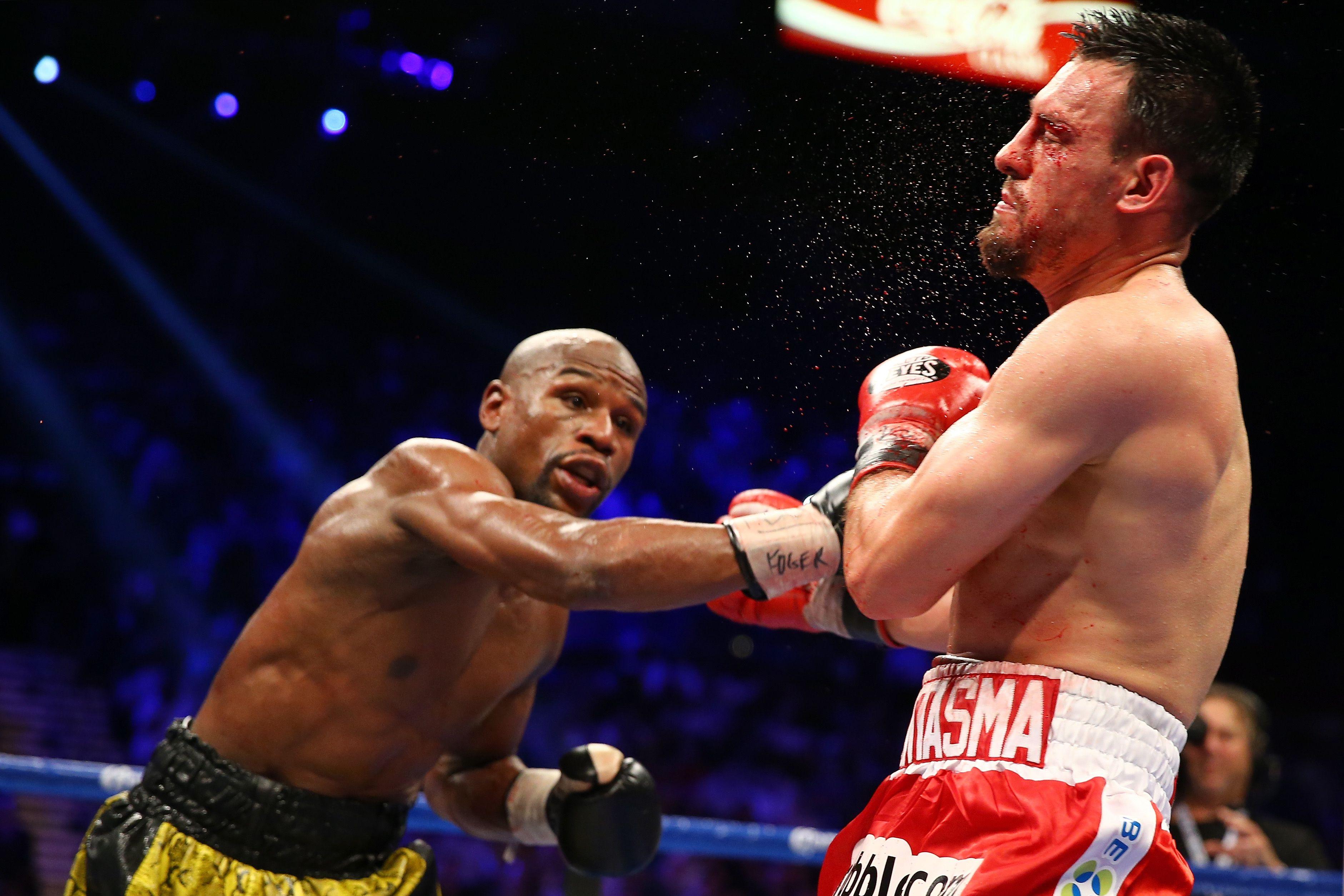 3762x2508 Floyd Mayweather Jr in the ring wallpaper and image