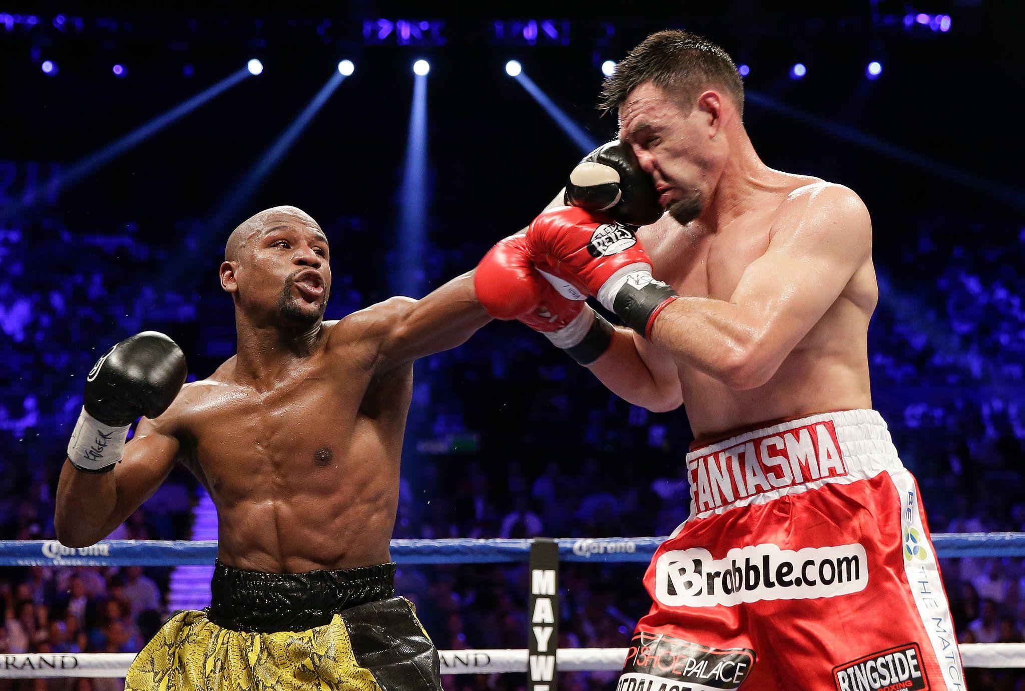 2048x1380 Mayweather Beats Guerrero to Retain W.B.C. Title