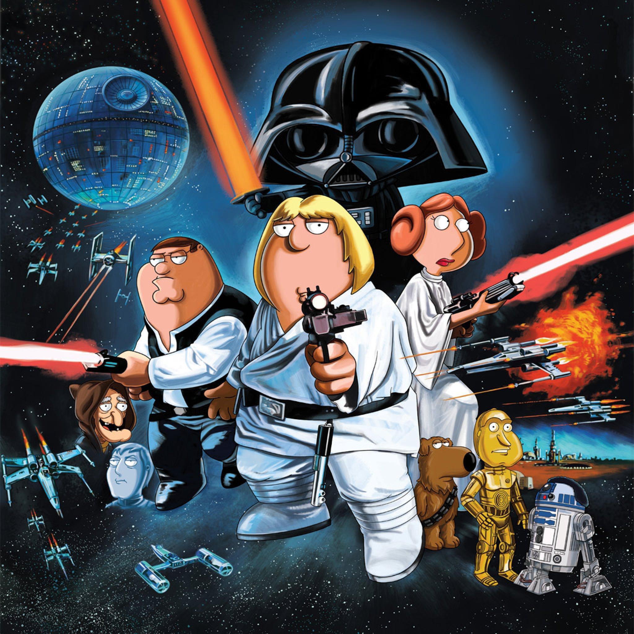 2048x2048 Fun Humor Guy Star Wars IPhone HD Wallpaper Free