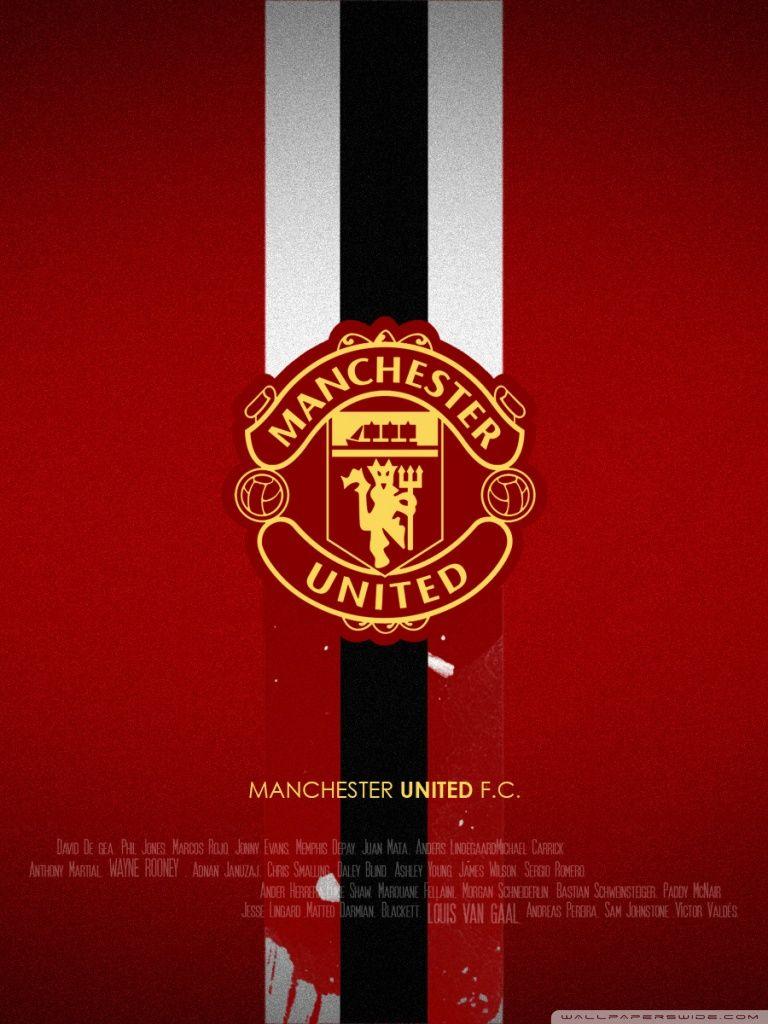 768x1024 Manchester United Ultra HD Desktop Background Wallpaper for 4K UHD TV : Tablet
