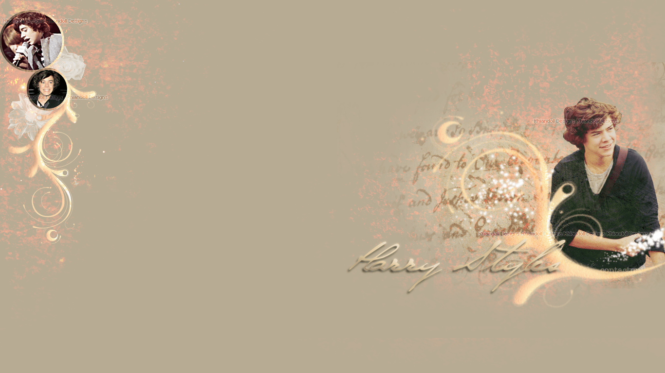 1366x768 Harry Styles Aesthetic Wallpaper