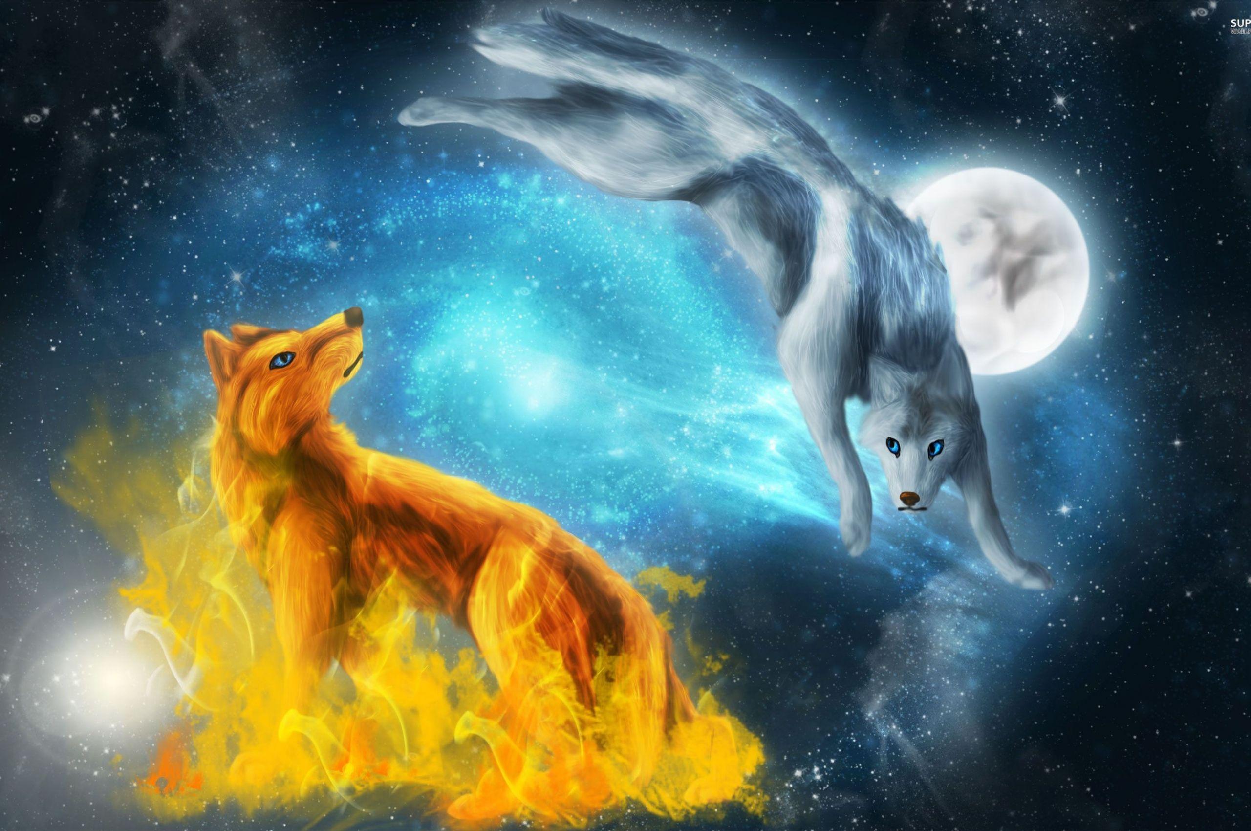 2560x1700 Free download Fantasy Wolf Wallpaper Wolves Ice wolf [2880x1800] for your Desktop, Mobile & Tablet. Explore Image of Wolf Wallpaper. Wolf Wallpaper, Wolf Desktop Wallpaper, Free Wolf Picture Wallpaper