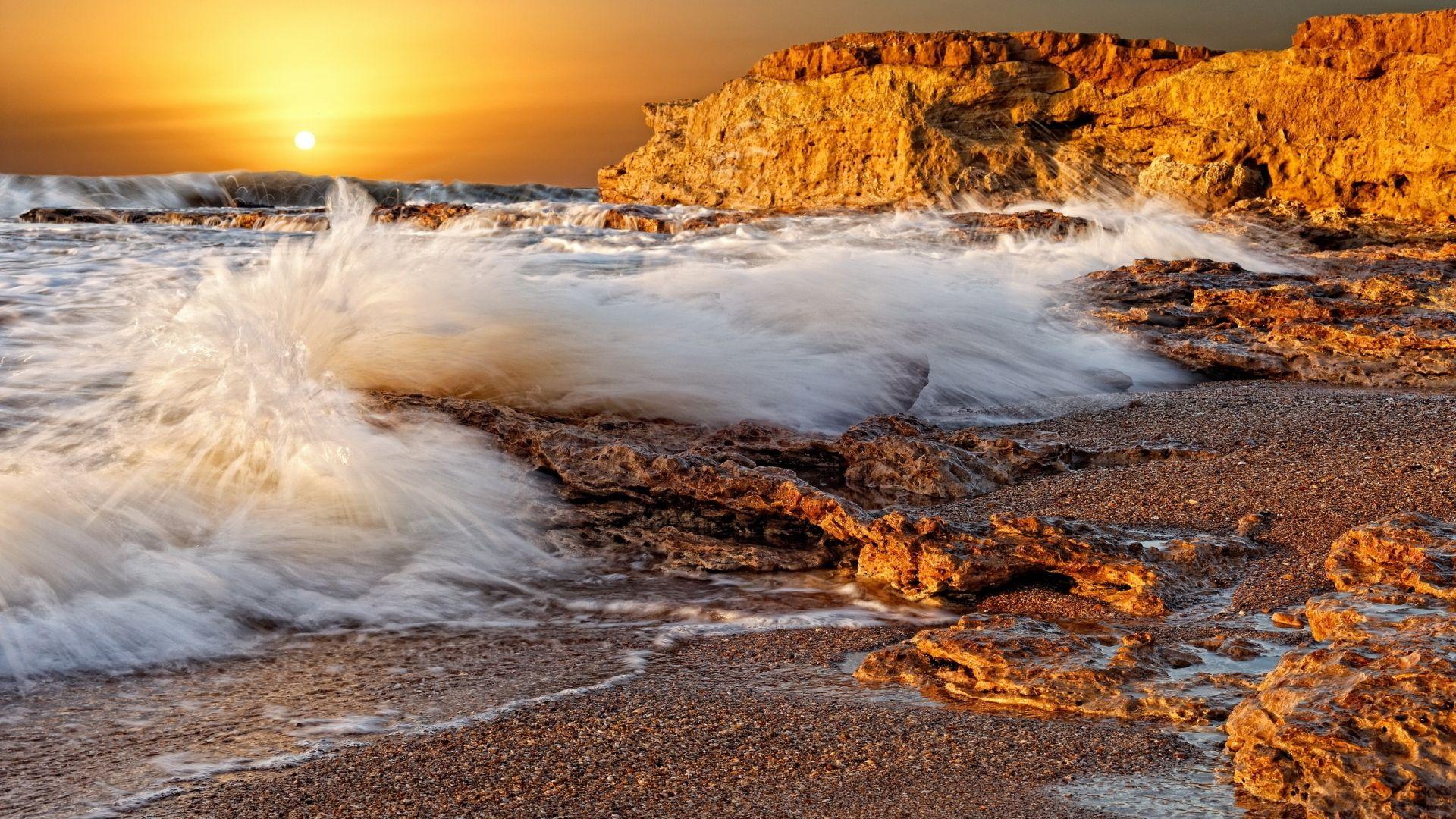 1920x1080 Fantastic HDR Beach Wallpaper 38433 1920x1080px