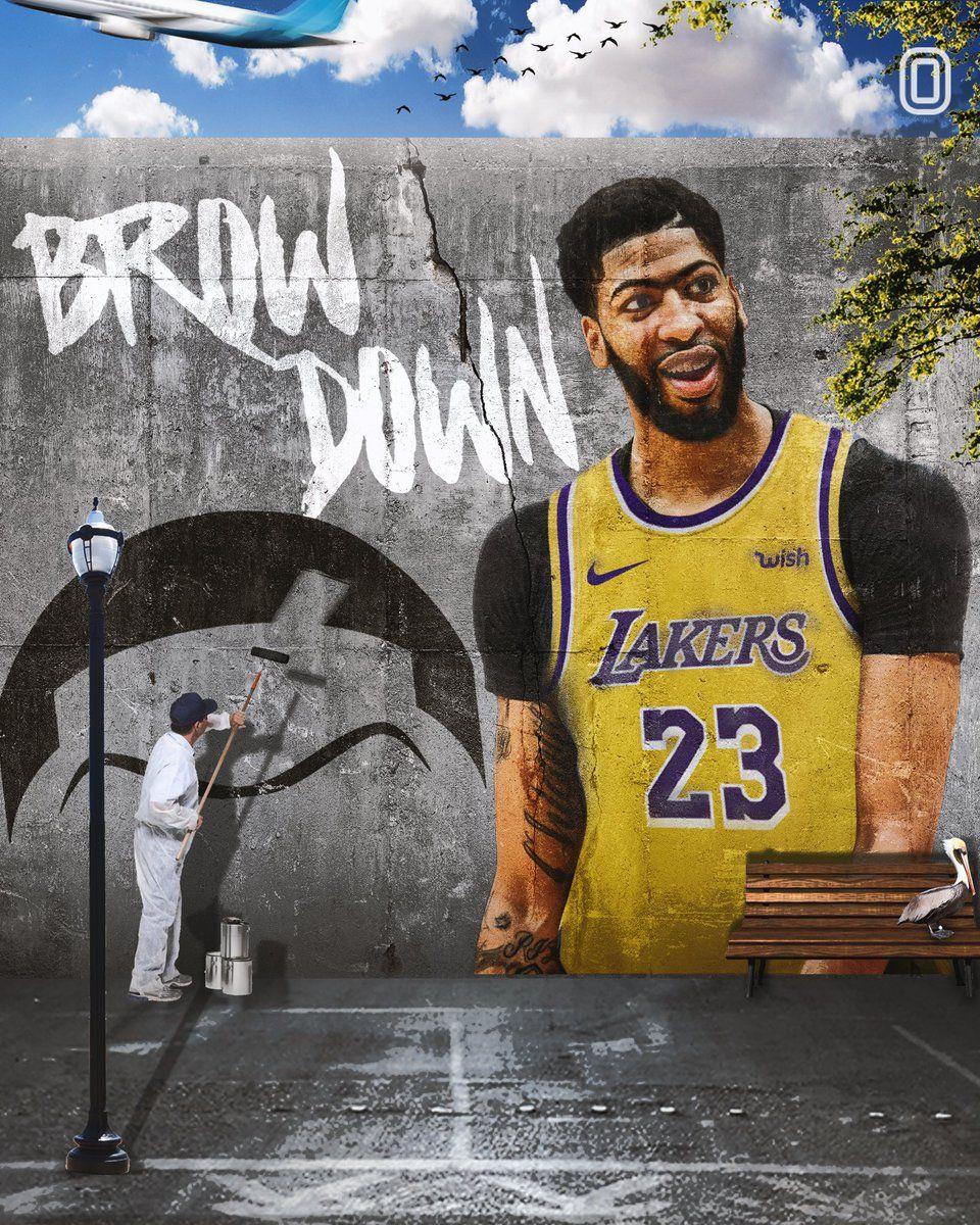 960x1200 Overtime Davis to the Lakers for Lonzo Ball, Brandon Ingram, Josh Hart and THREE 1st rounders