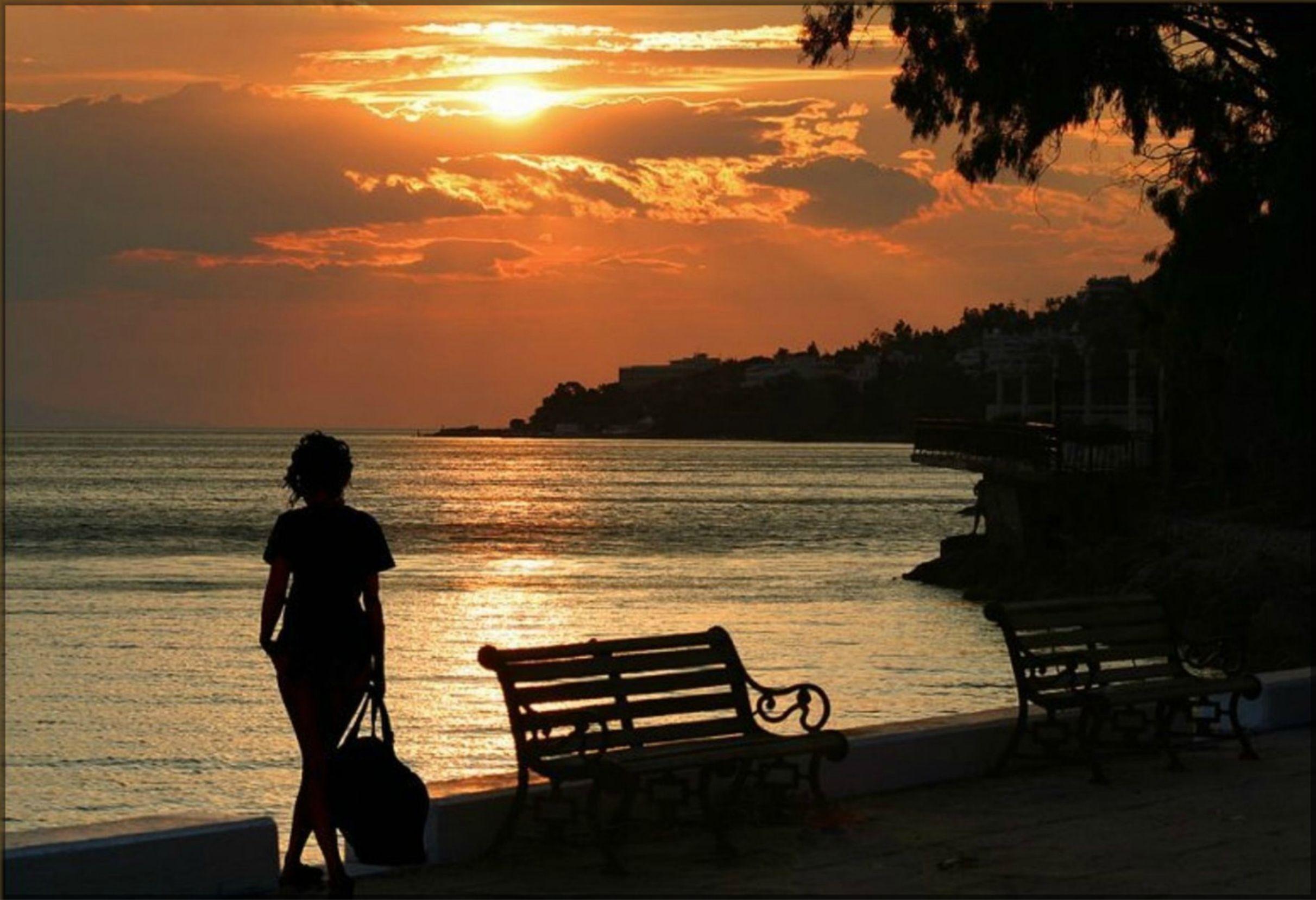 2423x1657 Peaceful Sunset Wallpaper High Quality Resolution lm &bull; Nature at 1726 - Peaceful Tropical Pool Wallpaper