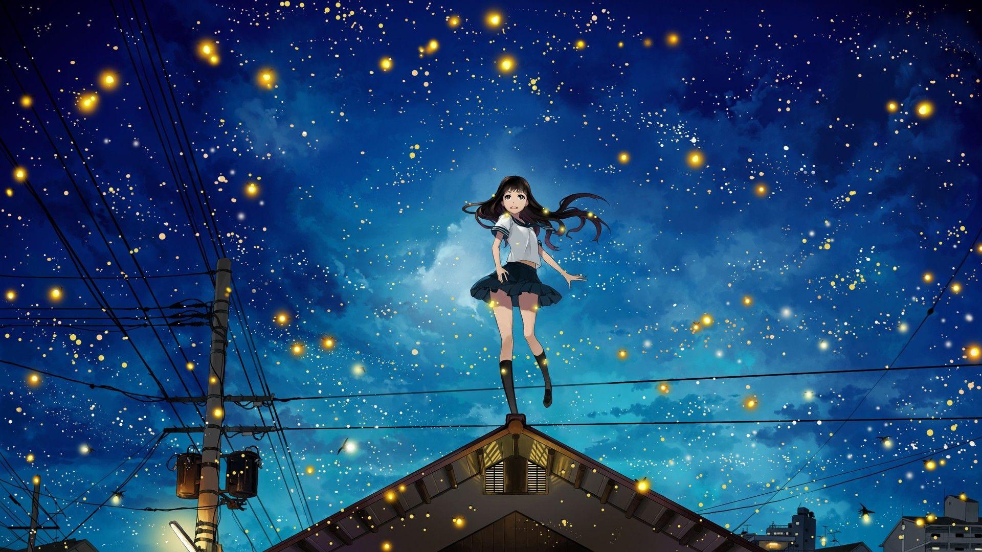 1920x1080 Star Girl Desktop Wallpaper