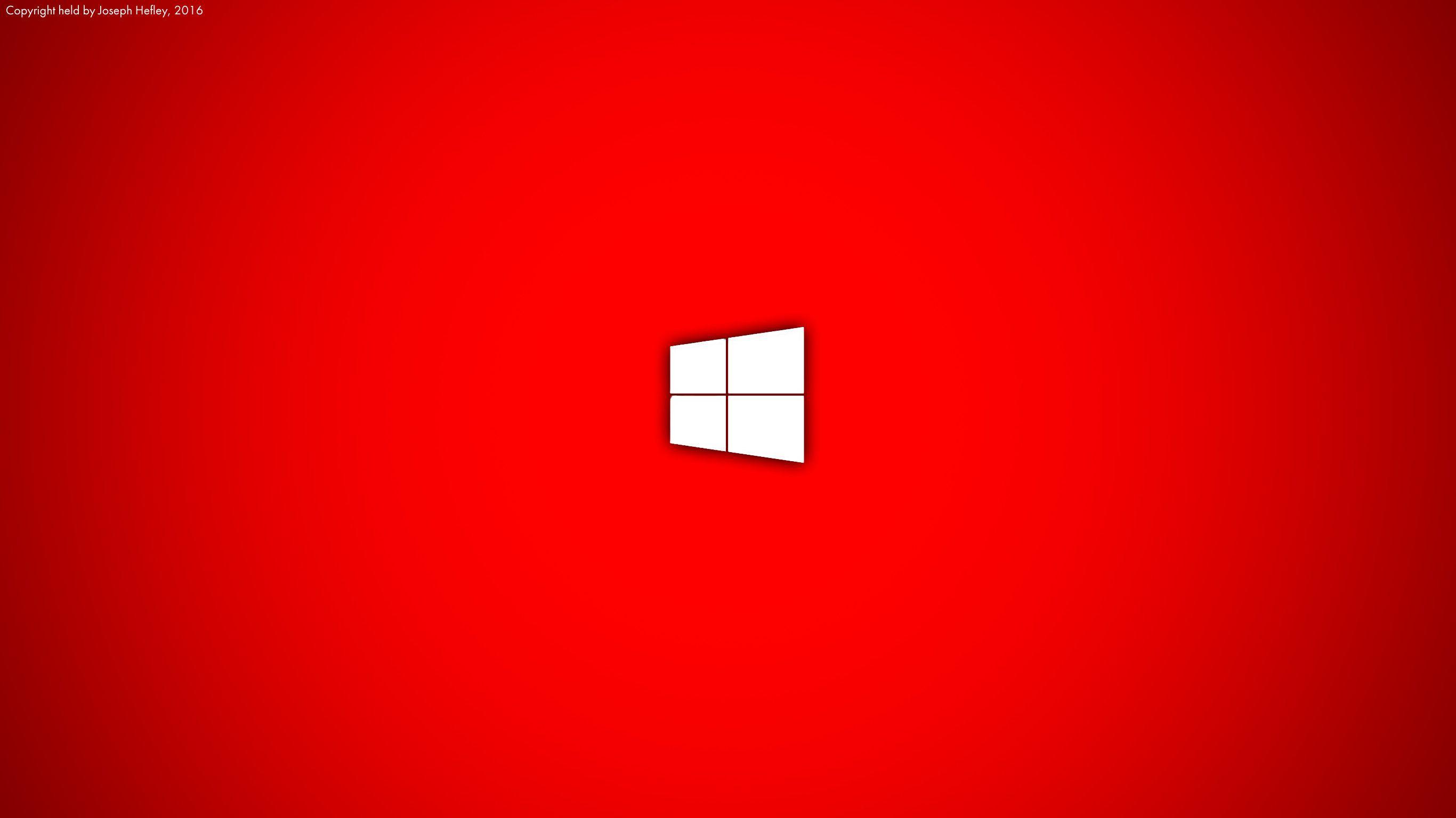2732x1536 Red Wallpaper Windows 10