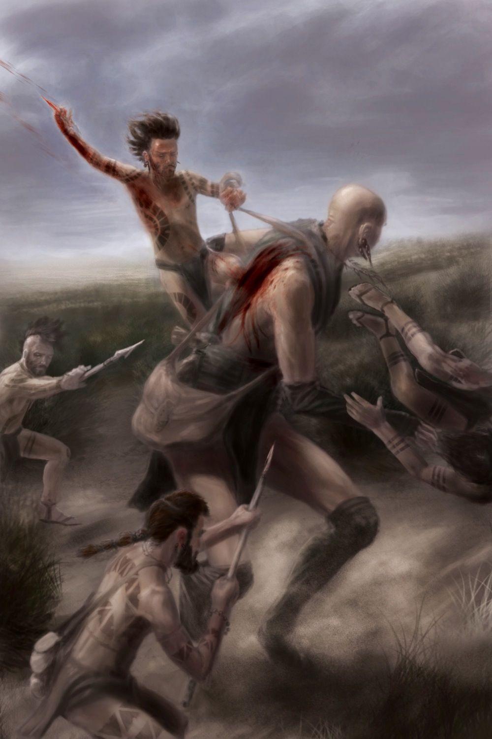 1000x1500 Nephilim- bible story: they were the offspring of the angel and mortal women before the Deluge according to Genesis. Nephilim, Nephilim giants, Mythical creatures